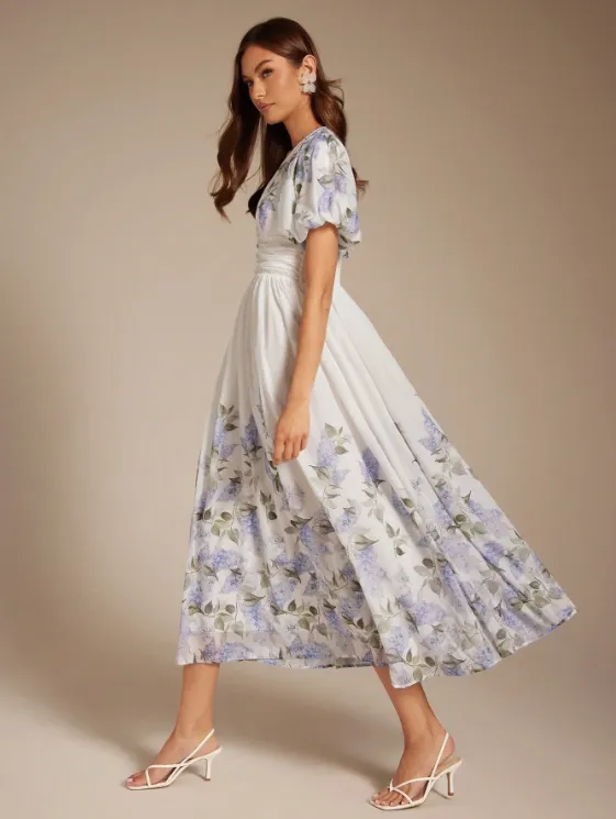 CLARISSA FLORAL MAXI DRESS sold by hitheredarling product image thumbnail 4