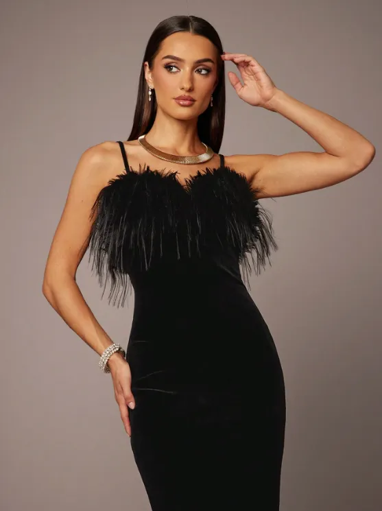 STELLA VELVET MIDI DRESS sold by hitheredarling product image thumbnail 5