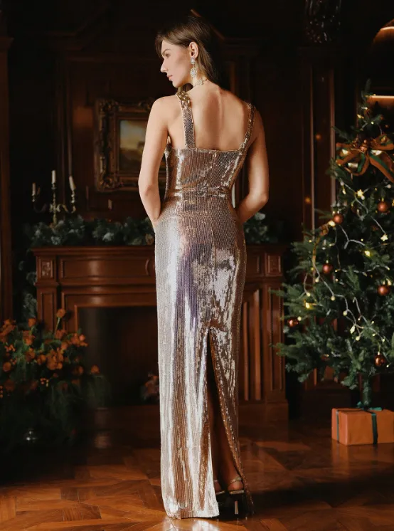 LUANA SEQUIN MAXI DRESS sold by hitheredarling product image thumbnail 3