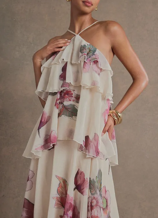 Sandra Chiffon Maxi Dress - Floral sold by hitheredarling product image thumbnail 3