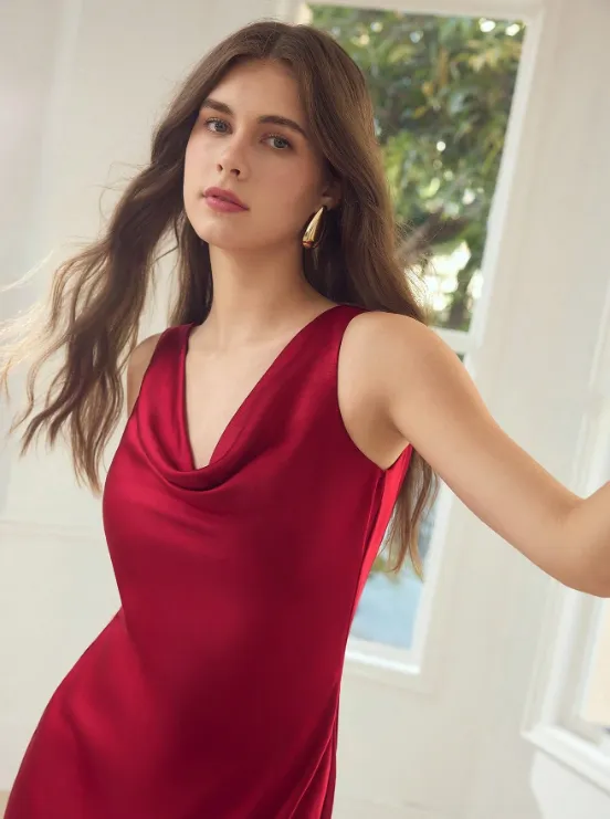 Zoé Cowl Neck Maxi Dress sold by hitheredarling product image thumbnail 5