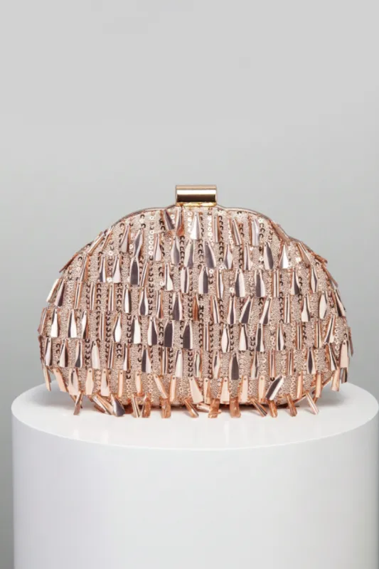 Grace Shiny Beaded Evening Clutch Bag made by hitheredarling