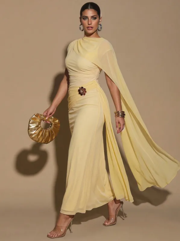 Chloé Shawl Maxi Dress made by hitheredarling