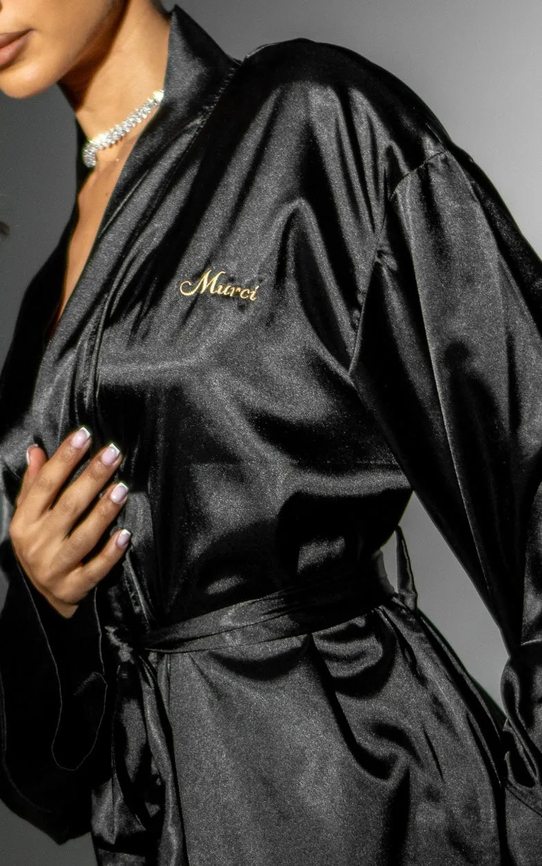 EMBROIDERED MURCI ROBE sold by murci