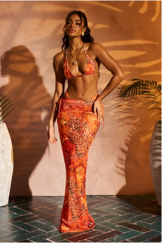 Mesh Maxi Skirt in Ares sold by murci