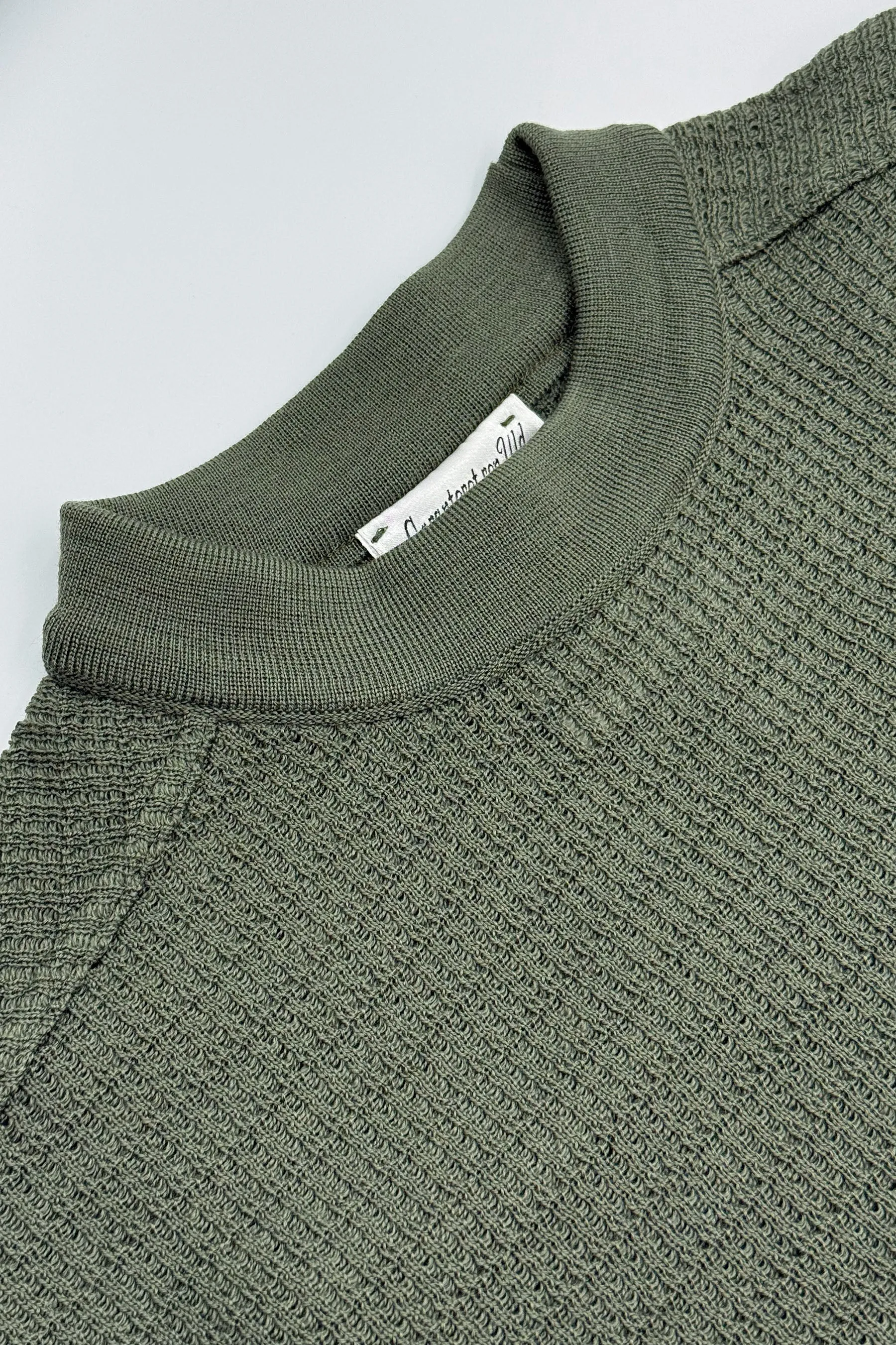 ROENTGEN-II crew neck | rund hals, natural green (f) sold by S.N.S HERNING product image thumbnail 2