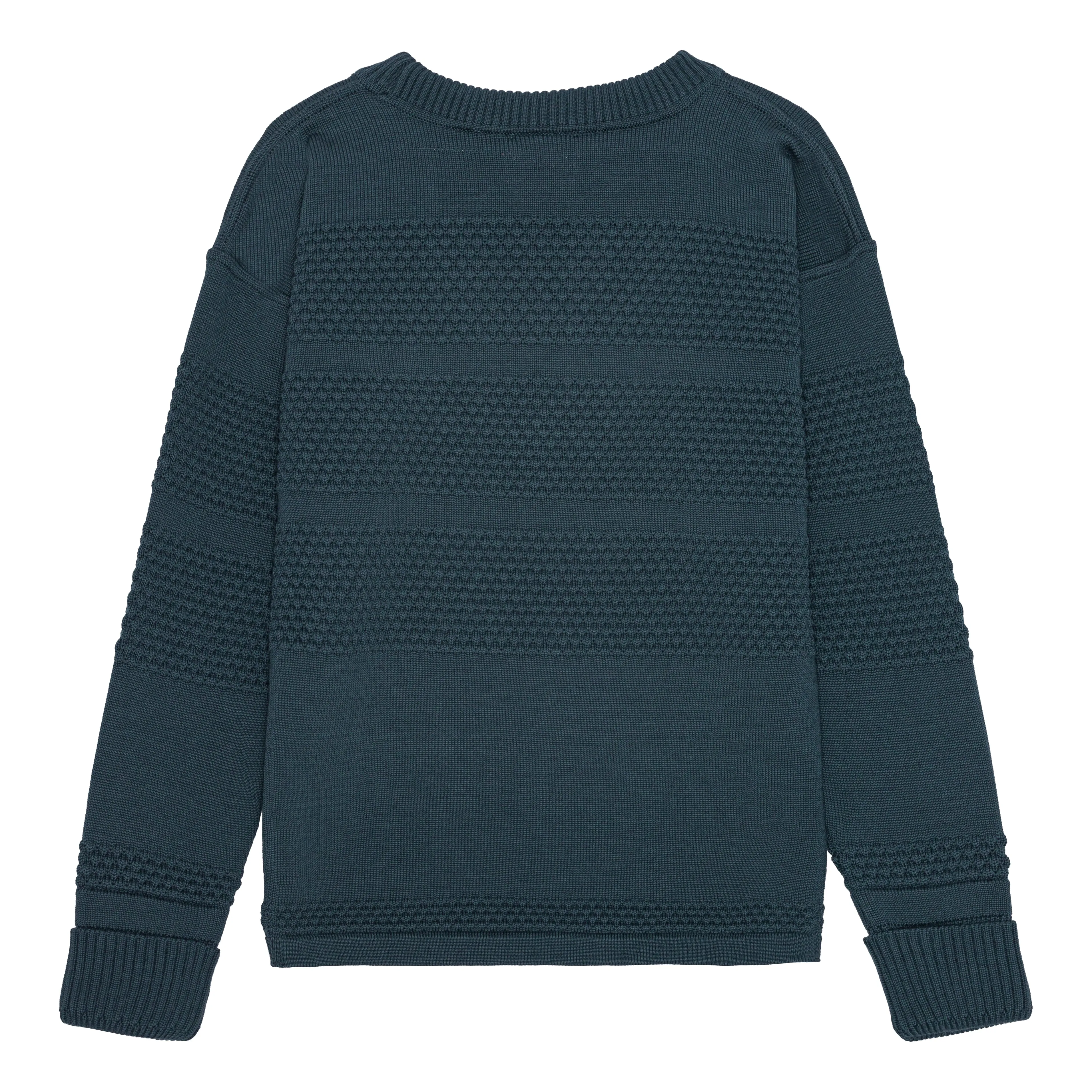 FISHERMAN crew neck | rund hals, faded mineral blue sold by S.N.S HERNING product image thumbnail 2