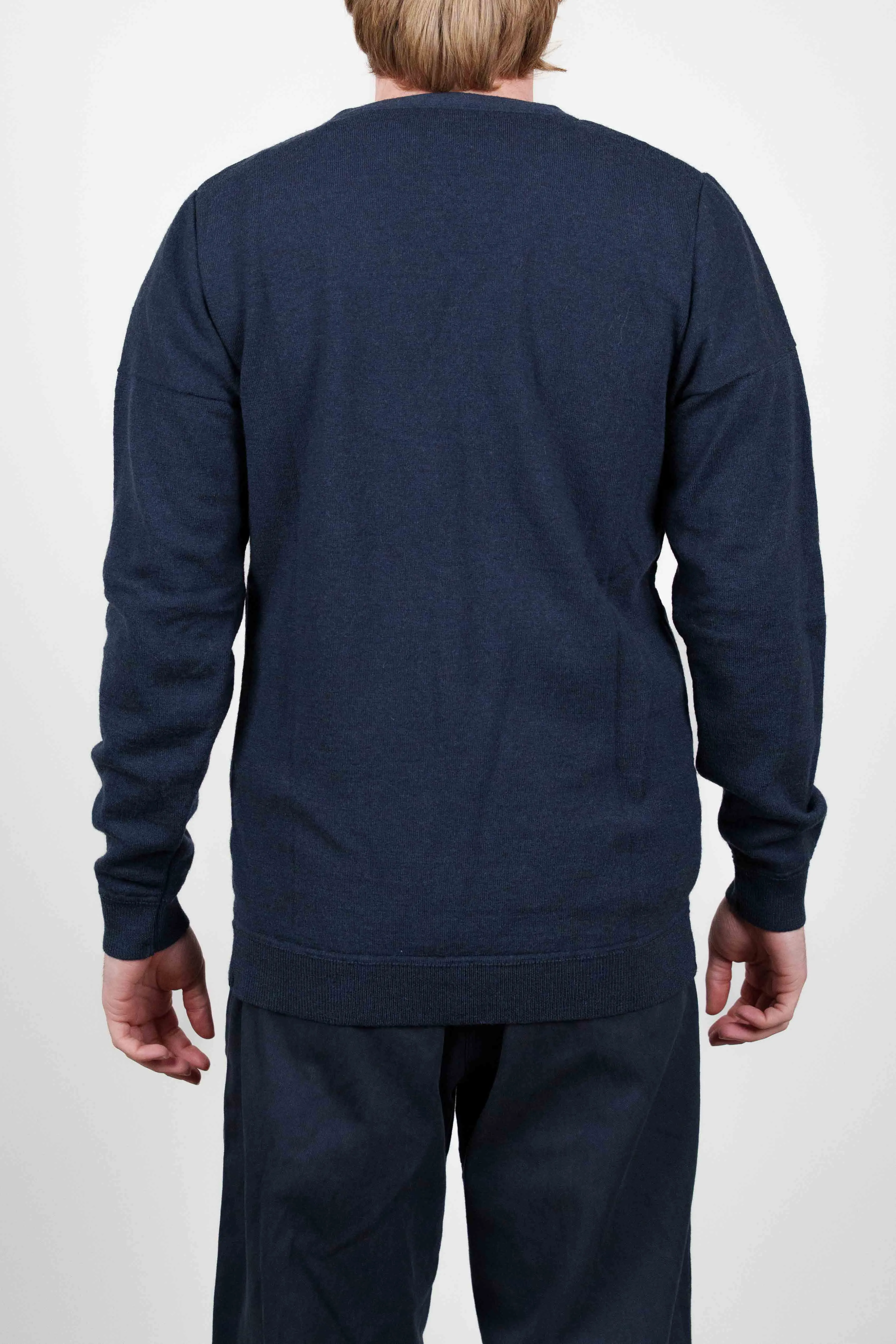 GENRE cardigan, midnight blue sold by S.N.S HERNING product image thumbnail 4