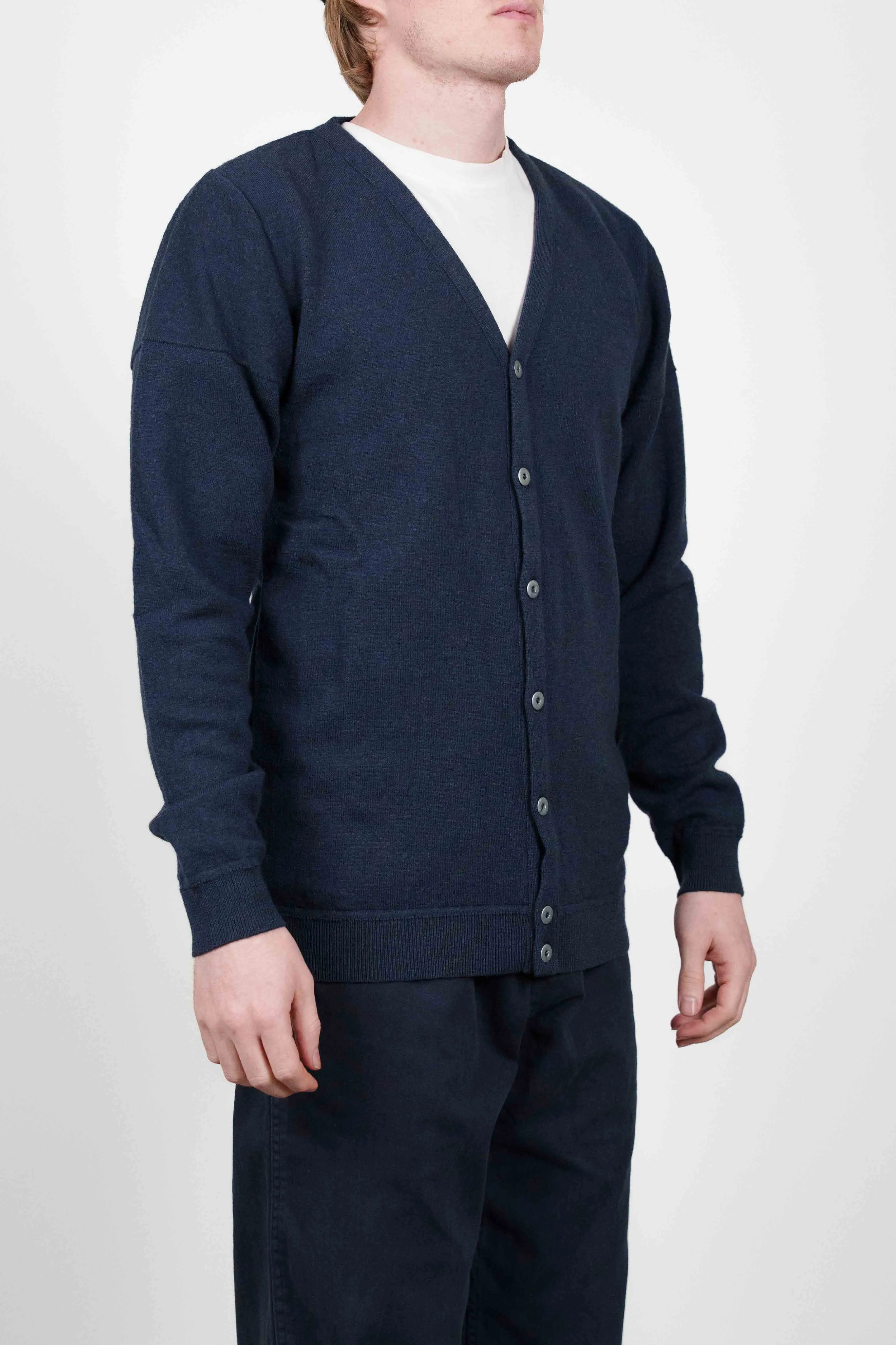 GENRE cardigan, midnight blue sold by S.N.S HERNING product image thumbnail 2
