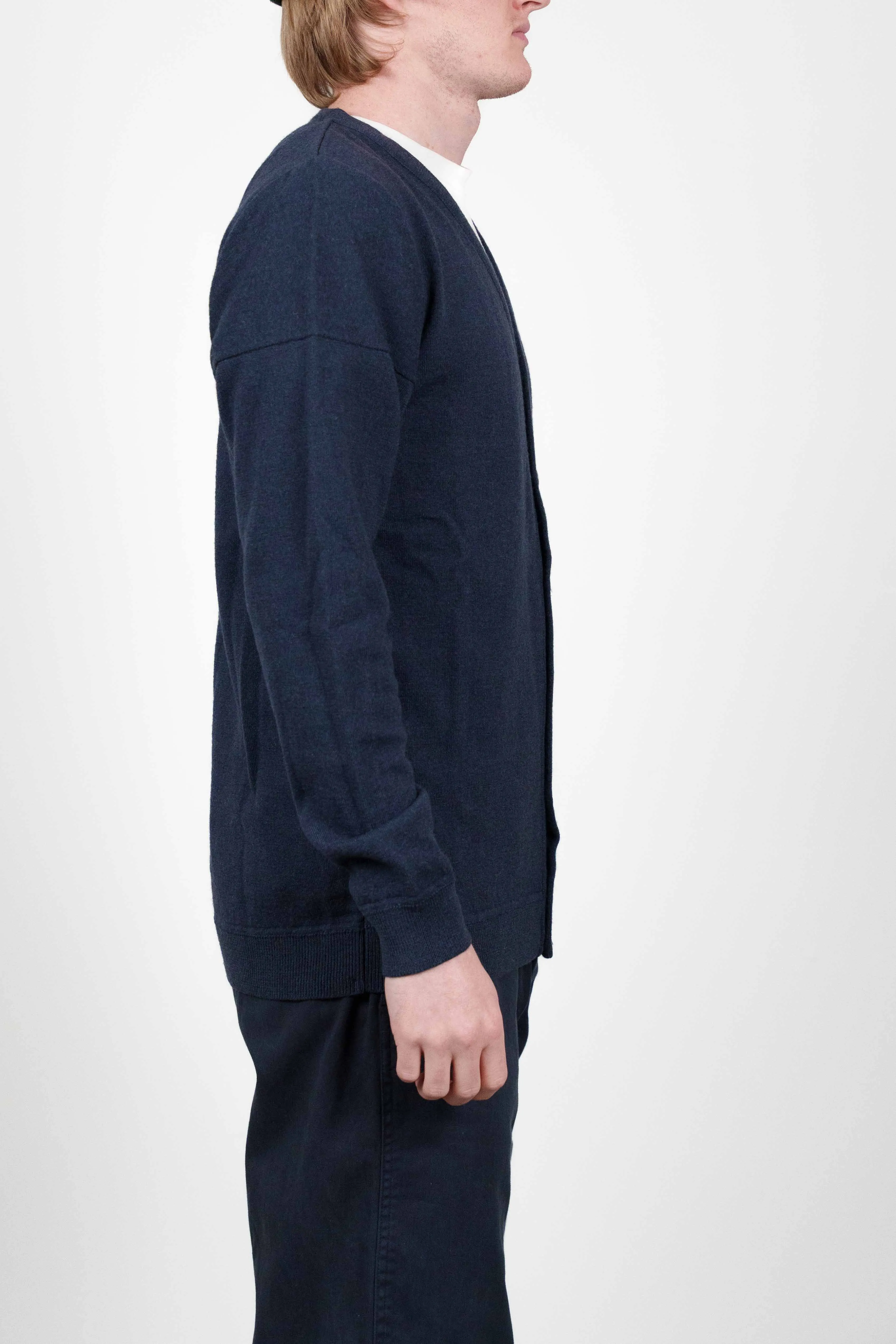 GENRE cardigan, midnight blue sold by S.N.S HERNING product image thumbnail 3