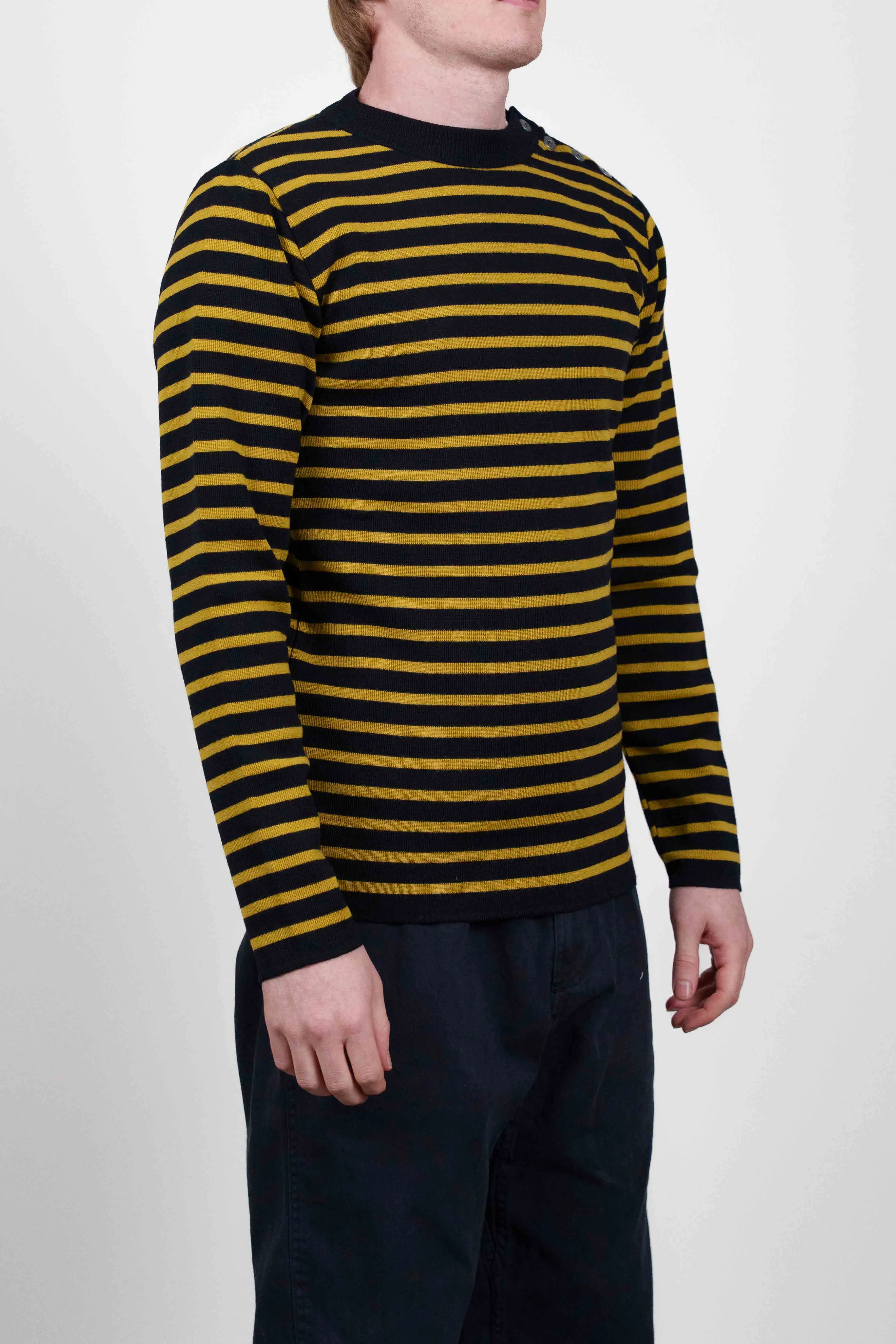 NAVAL, navy blue / mustard sold by S.N.S HERNING product image thumbnail 2