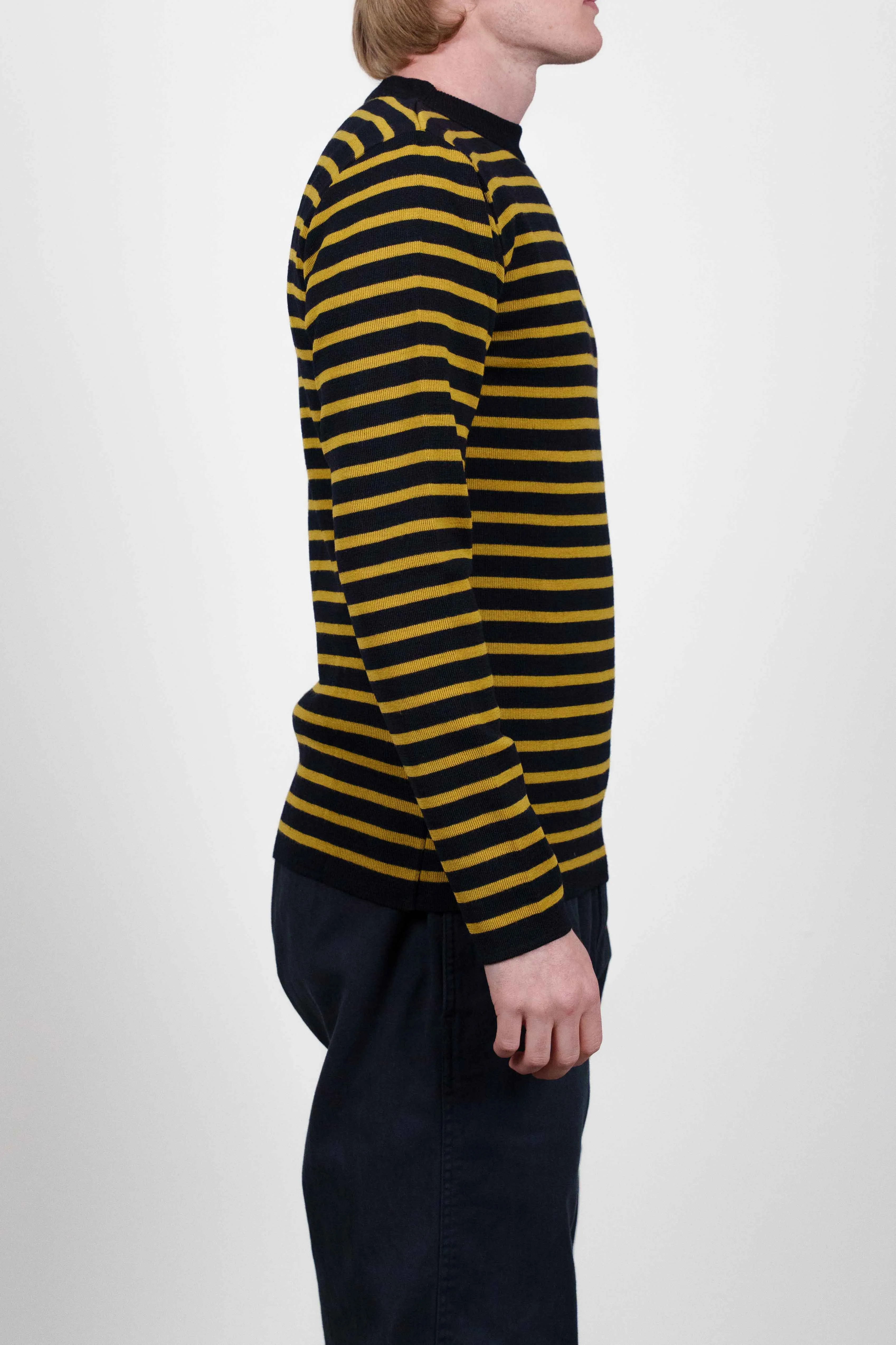 NAVAL, navy blue / mustard sold by S.N.S HERNING product image thumbnail 3