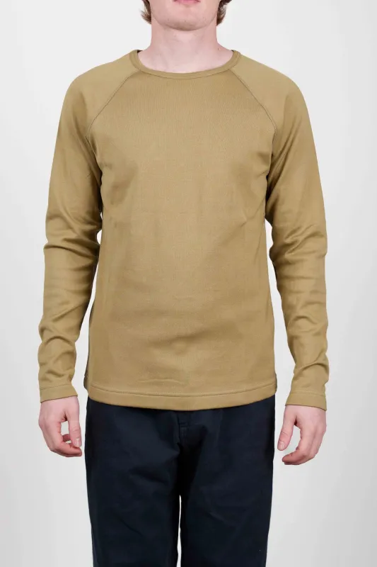 SYMBOL crew neck, army camel sold by S.N.S HERNING