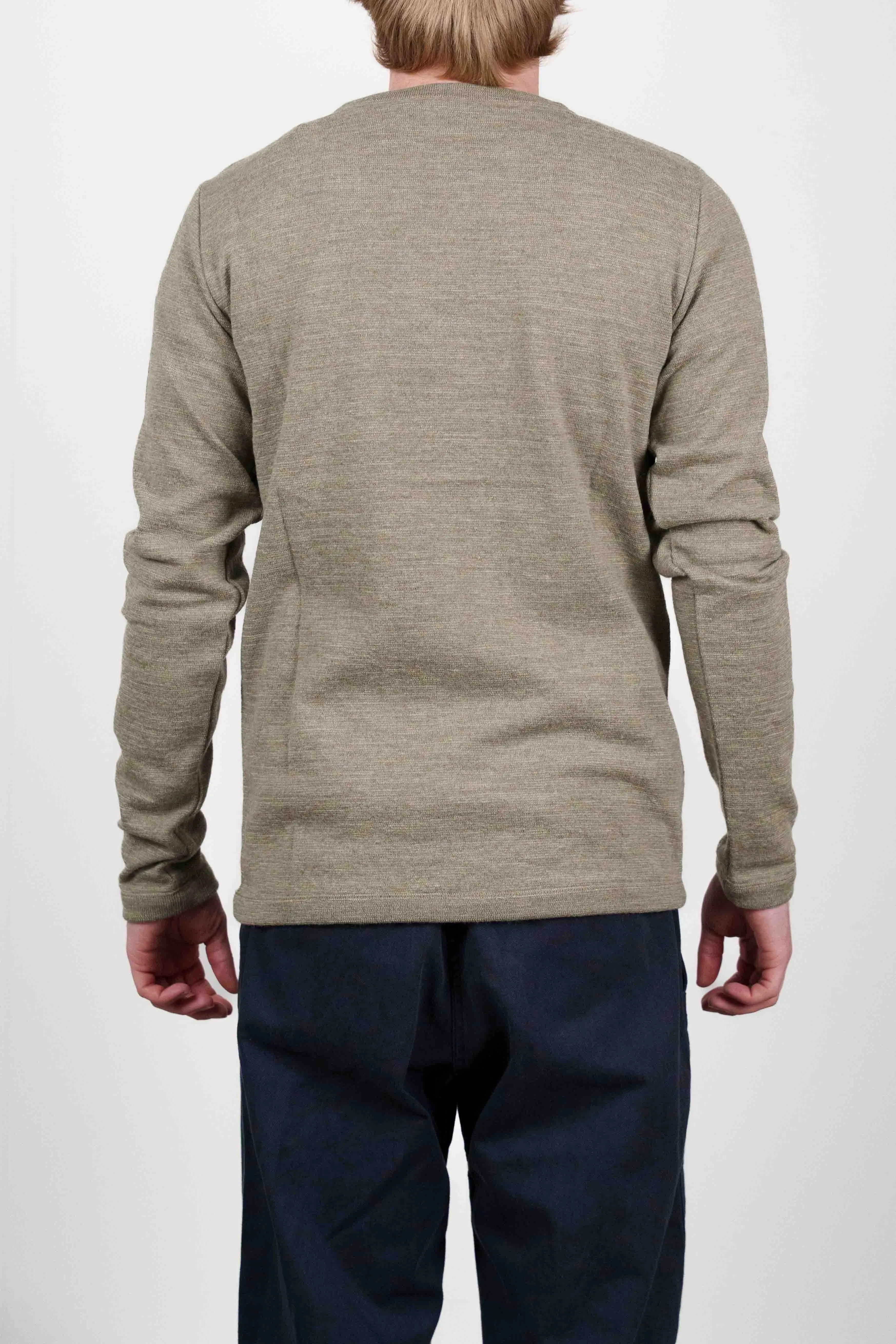 ALTER sweater, triple grey blend sold by S.N.S HERNING product image thumbnail 4
