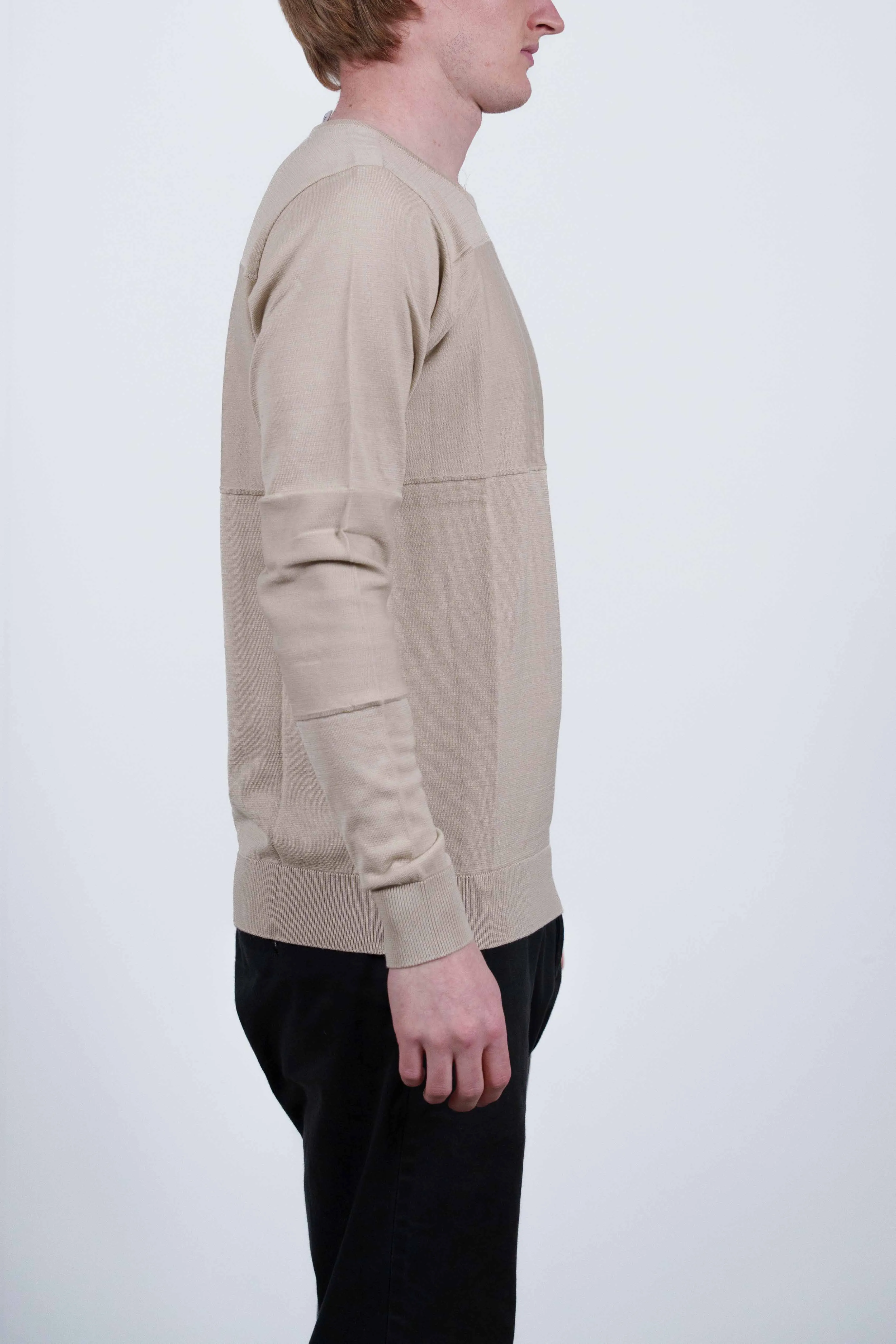 EXIT crew neck, desert sand sold by S.N.S HERNING product image thumbnail 3