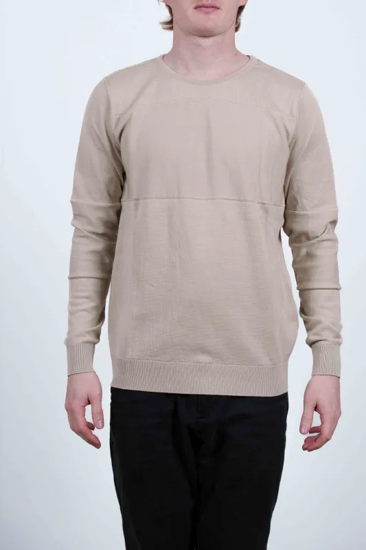 EXIT crew neck, desert sand sold by S.N.S HERNING