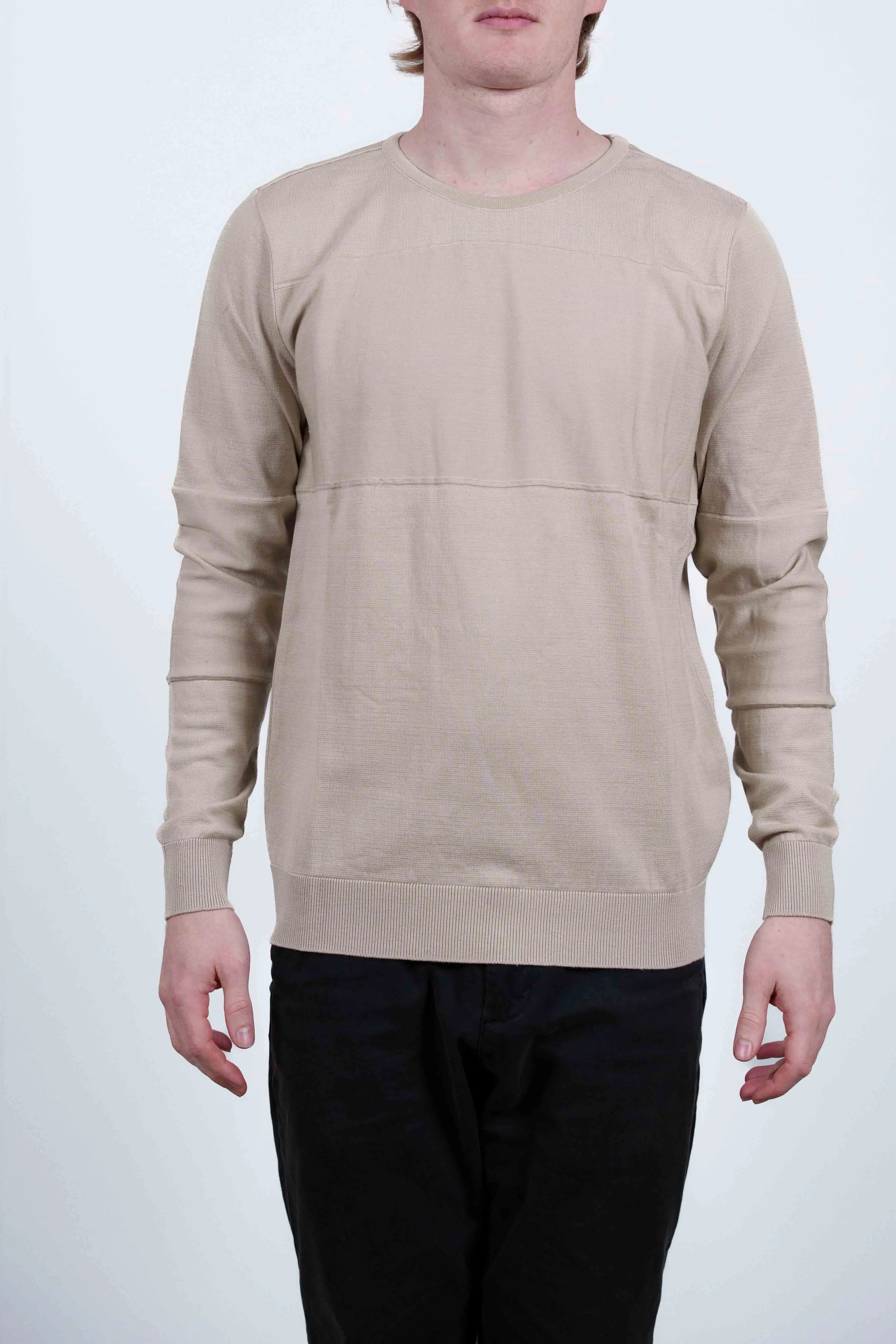 EXIT crew neck, desert sand sold by S.N.S HERNING