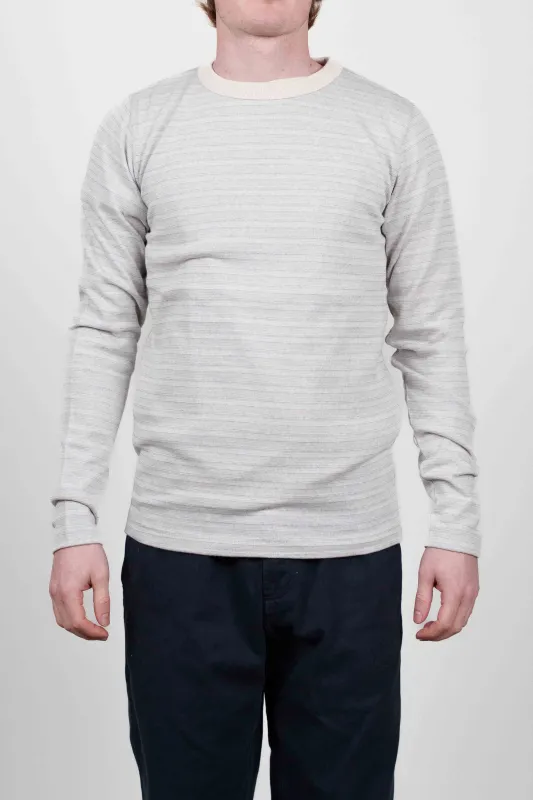 BALANCE sweater, soft grey blend sold by S.N.S HERNING