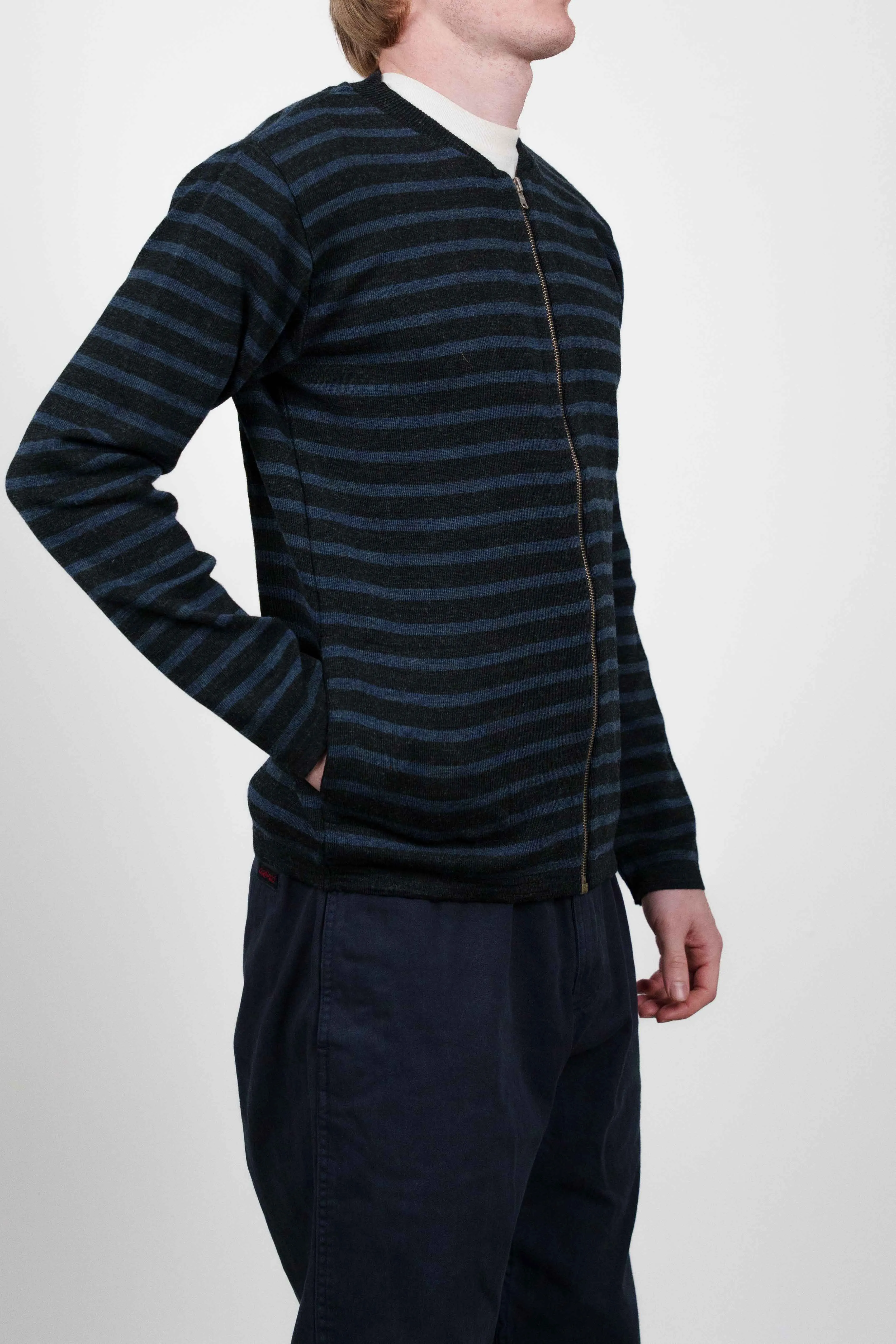NAVAL jacket, black melange / triple blue sold by S.N.S HERNING product image thumbnail 2