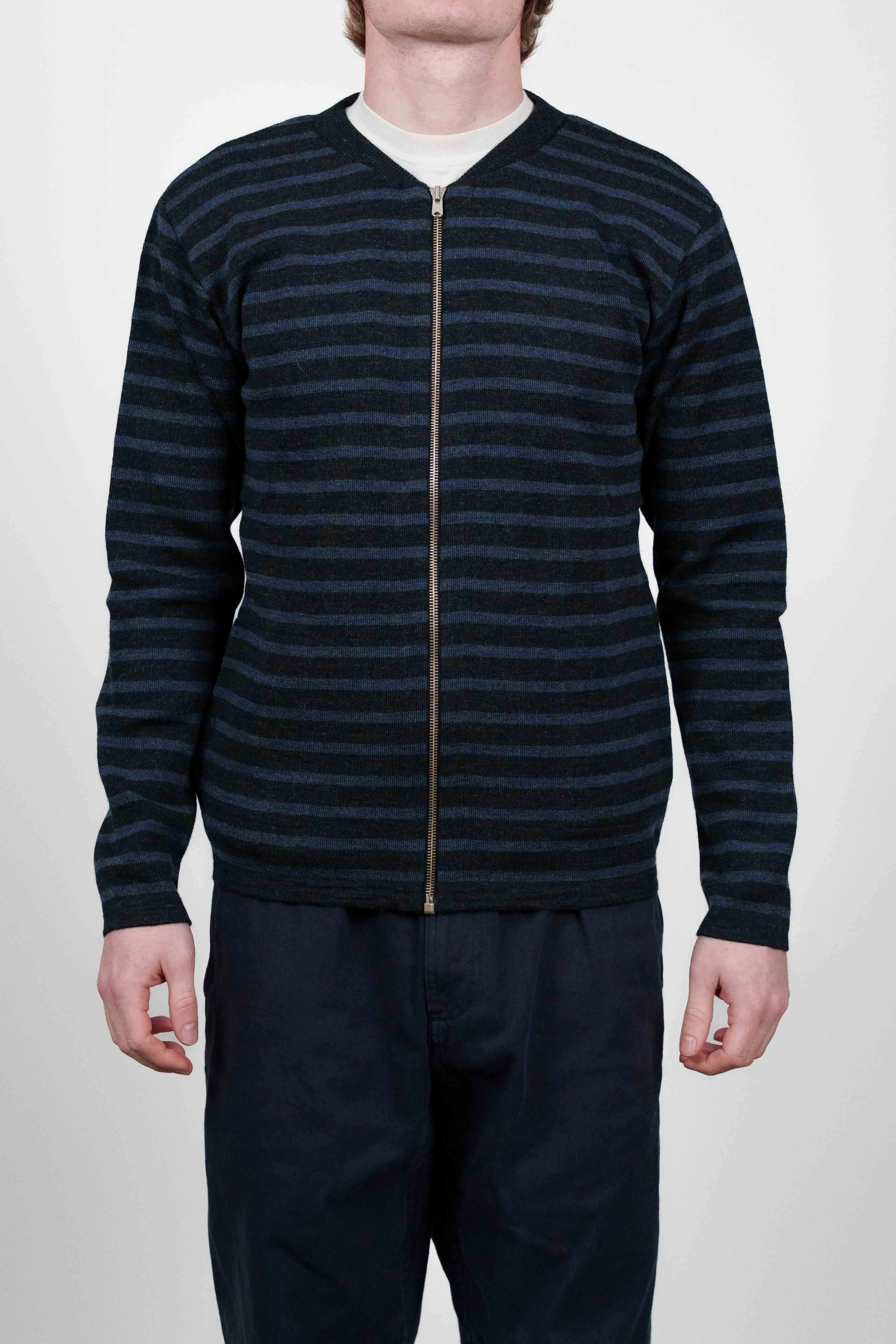 NAVAL jacket, black melange / triple blue sold by S.N.S HERNING