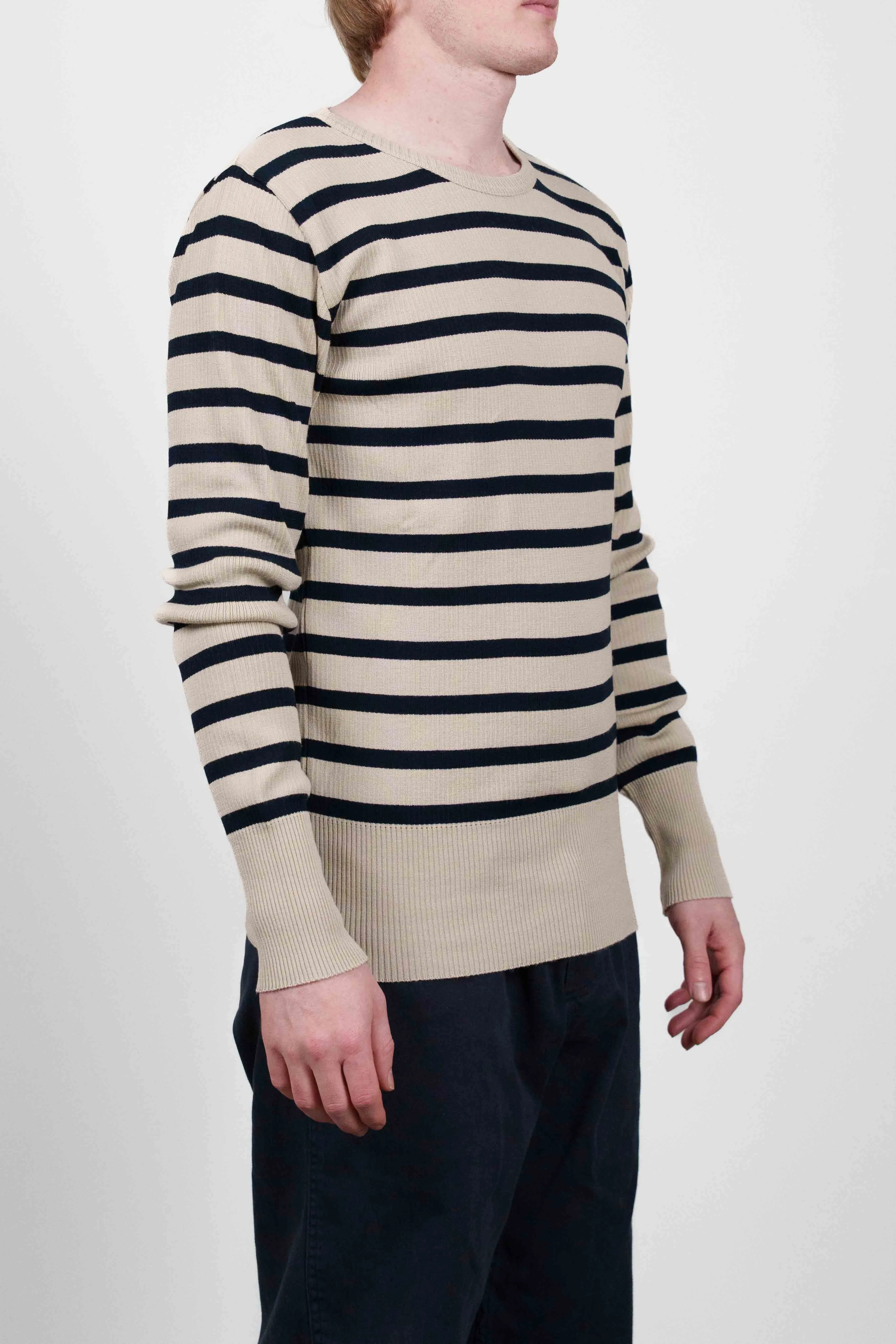 SUB crew neck, desert sand / marine sold by S.N.S HERNING product image thumbnail 2