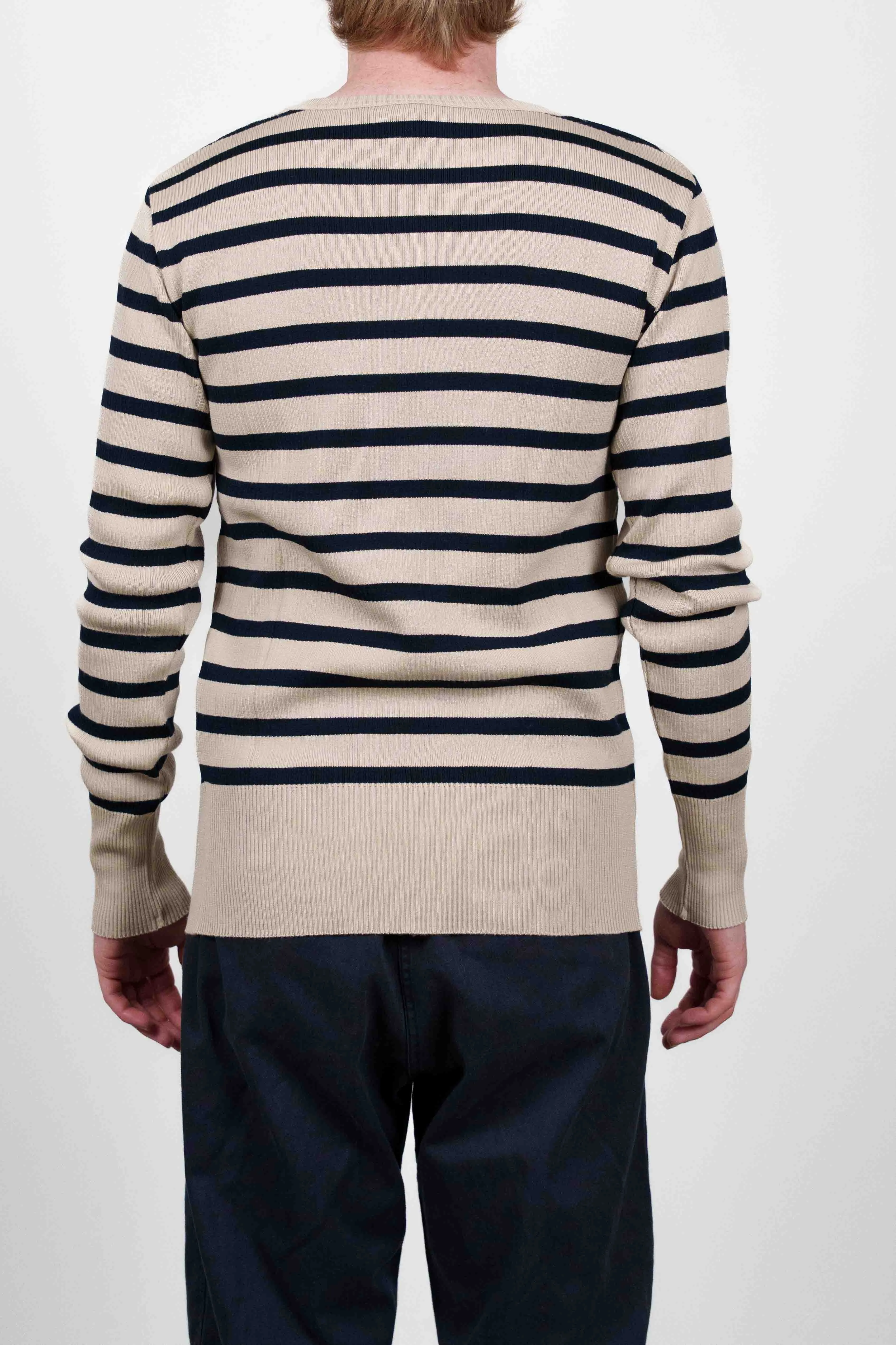 SUB crew neck, desert sand / marine sold by S.N.S HERNING product image thumbnail 4