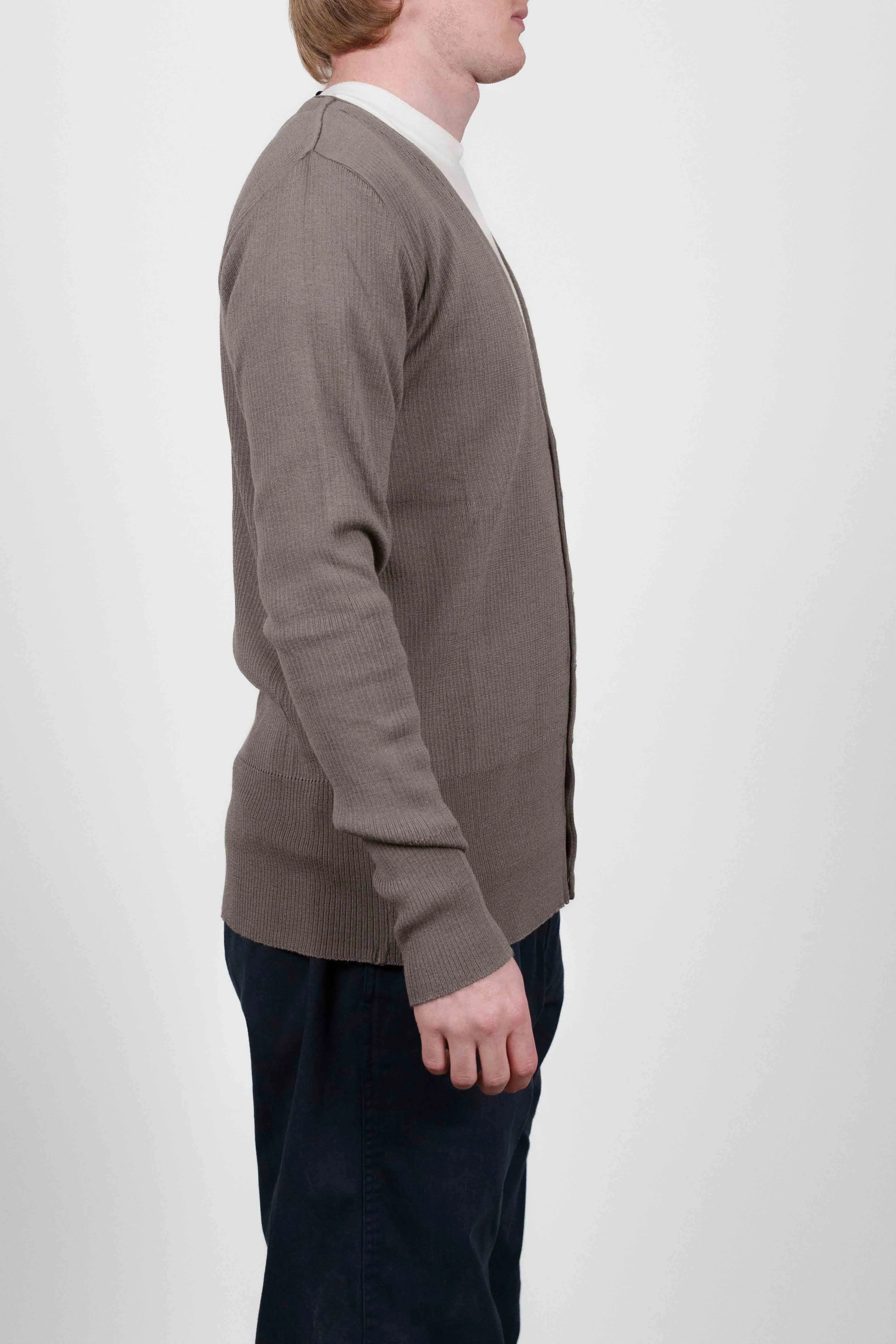 SUB cardigan, clay grey sold by S.N.S HERNING product image thumbnail 3