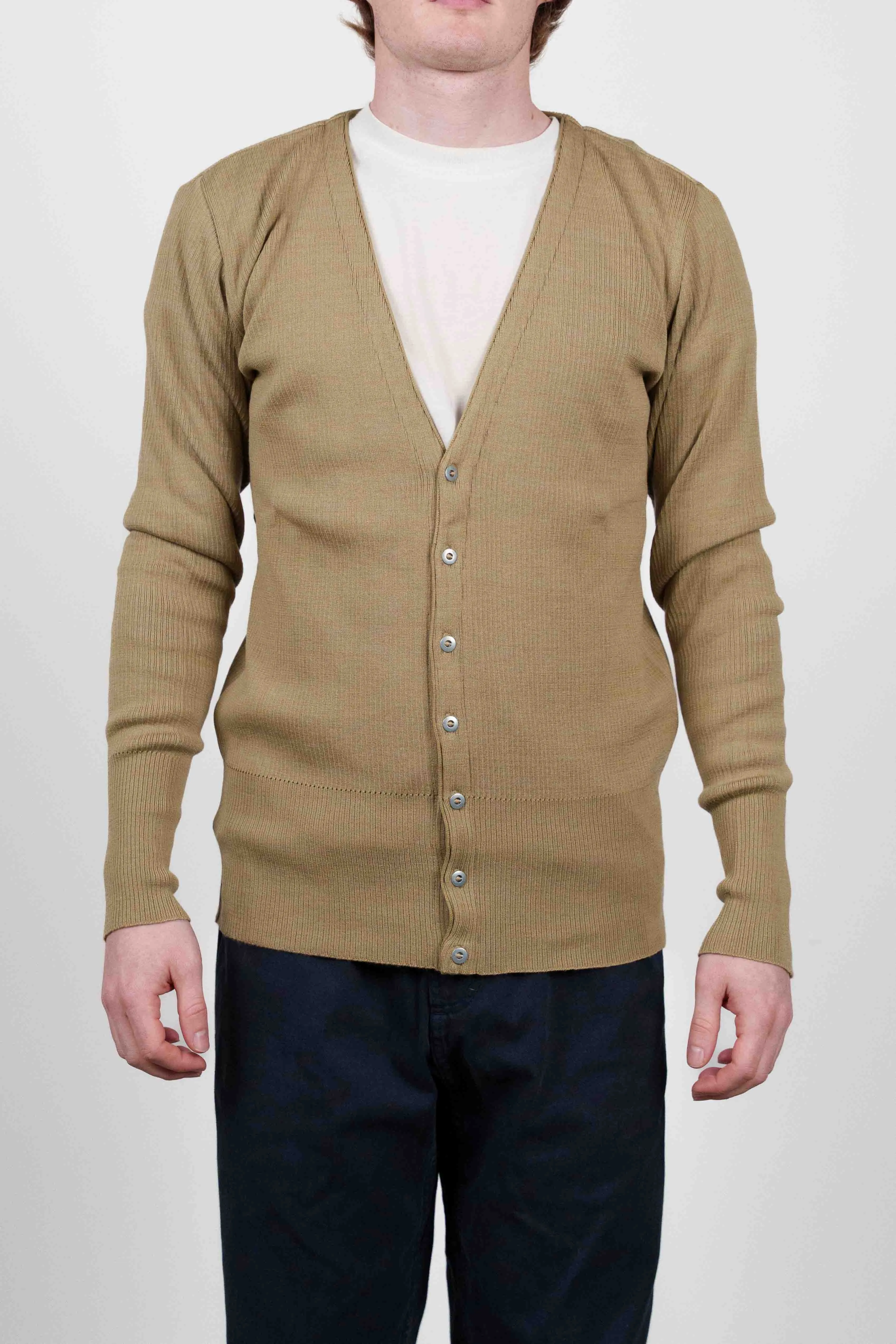 SUB cardigan, army camel sold by S.N.S HERNING