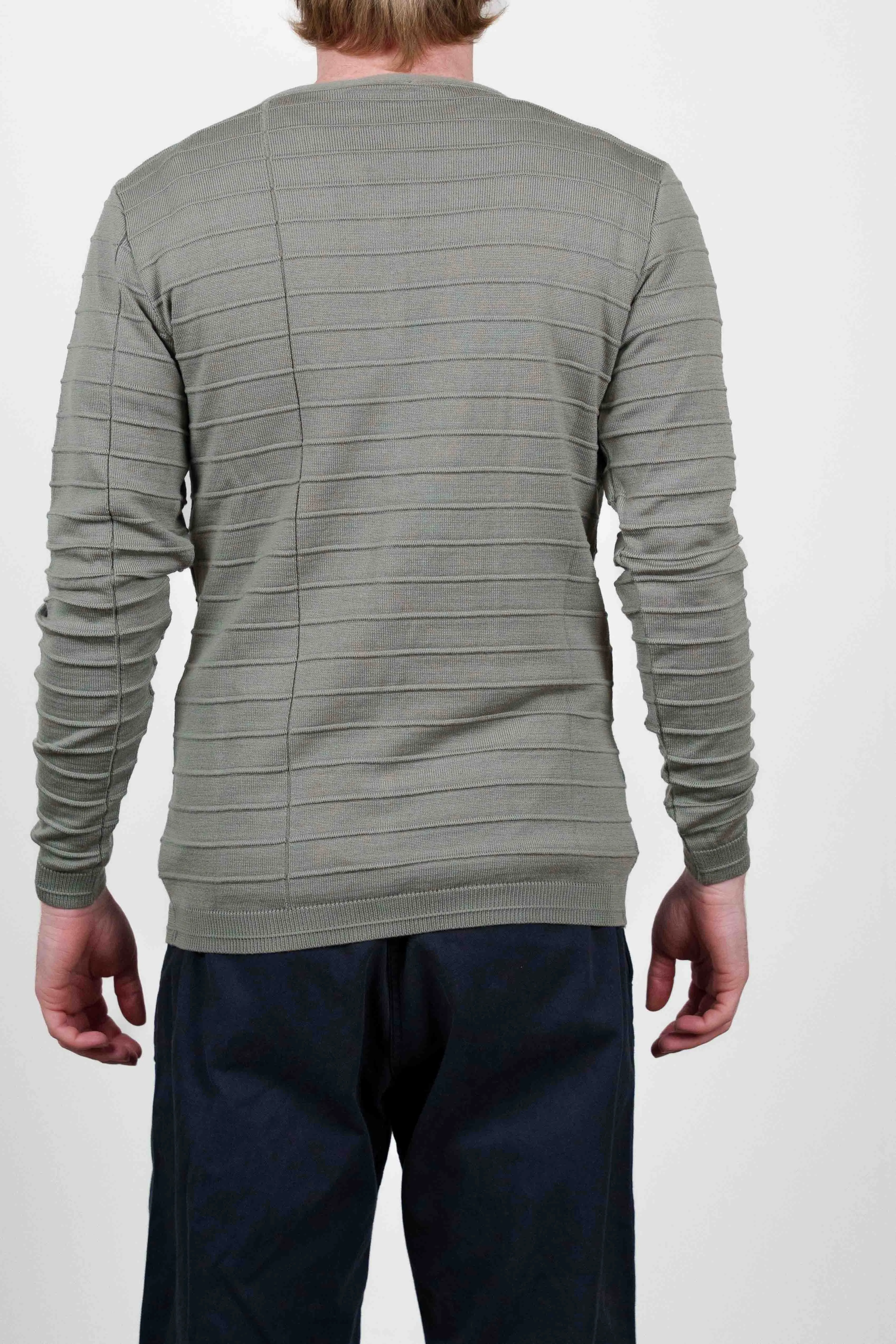 SIDE cardigan, top grey melange sold by S.N.S HERNING product image thumbnail 4