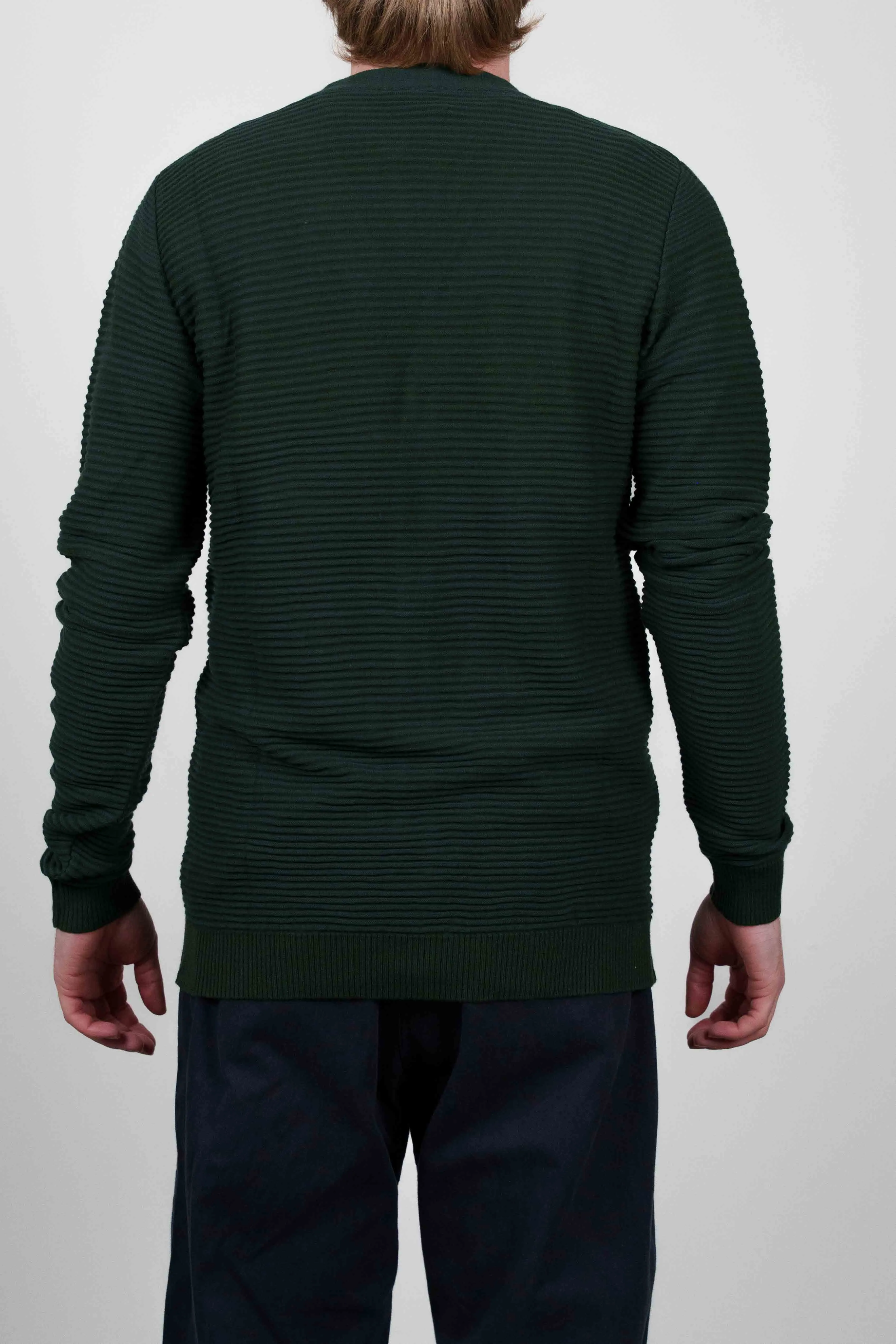 LINKS cardigan, green sold by S.N.S HERNING product image thumbnail 4