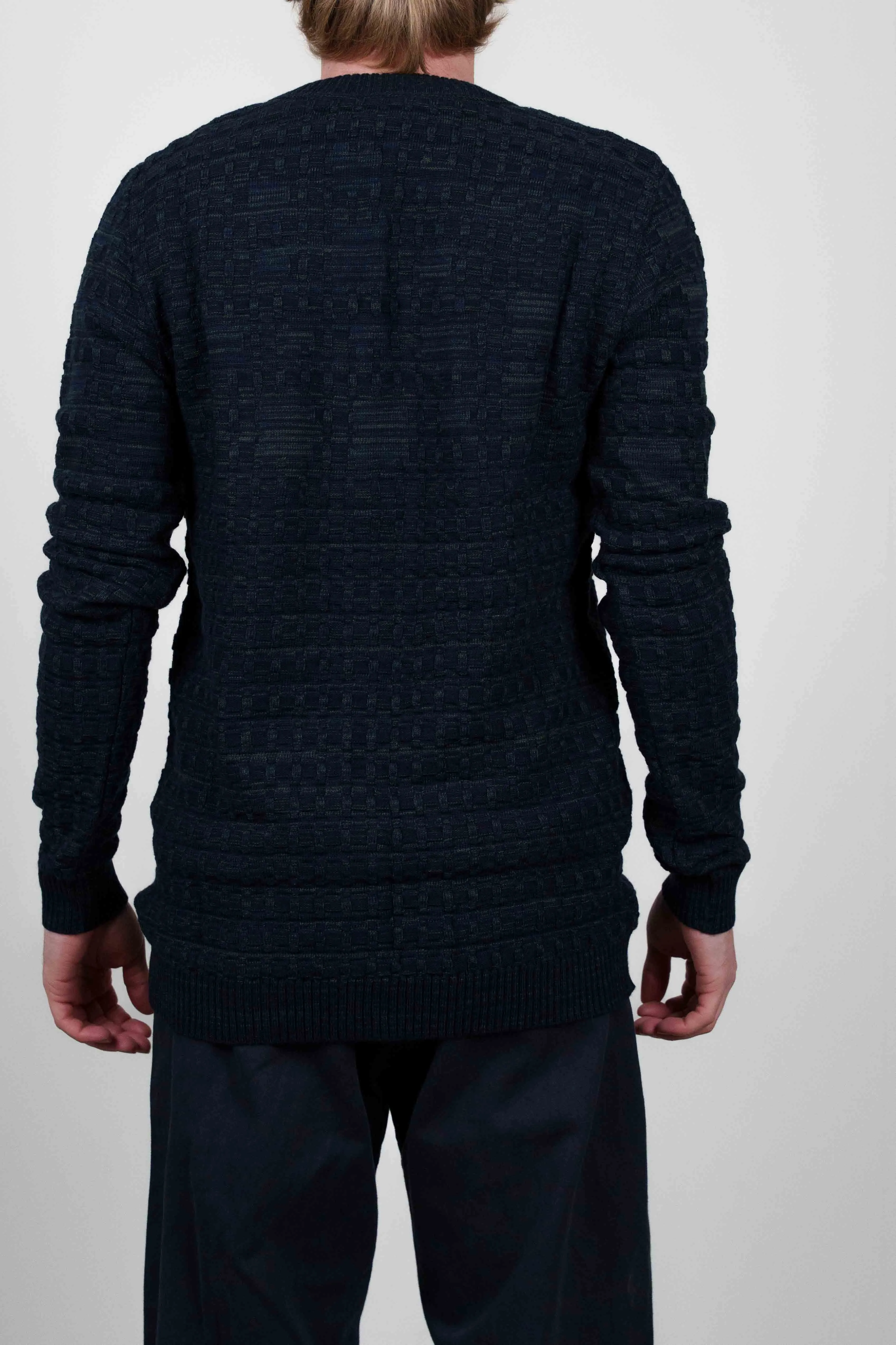 BABEL cardigan, medium blue mix sold by S.N.S HERNING product image thumbnail 4