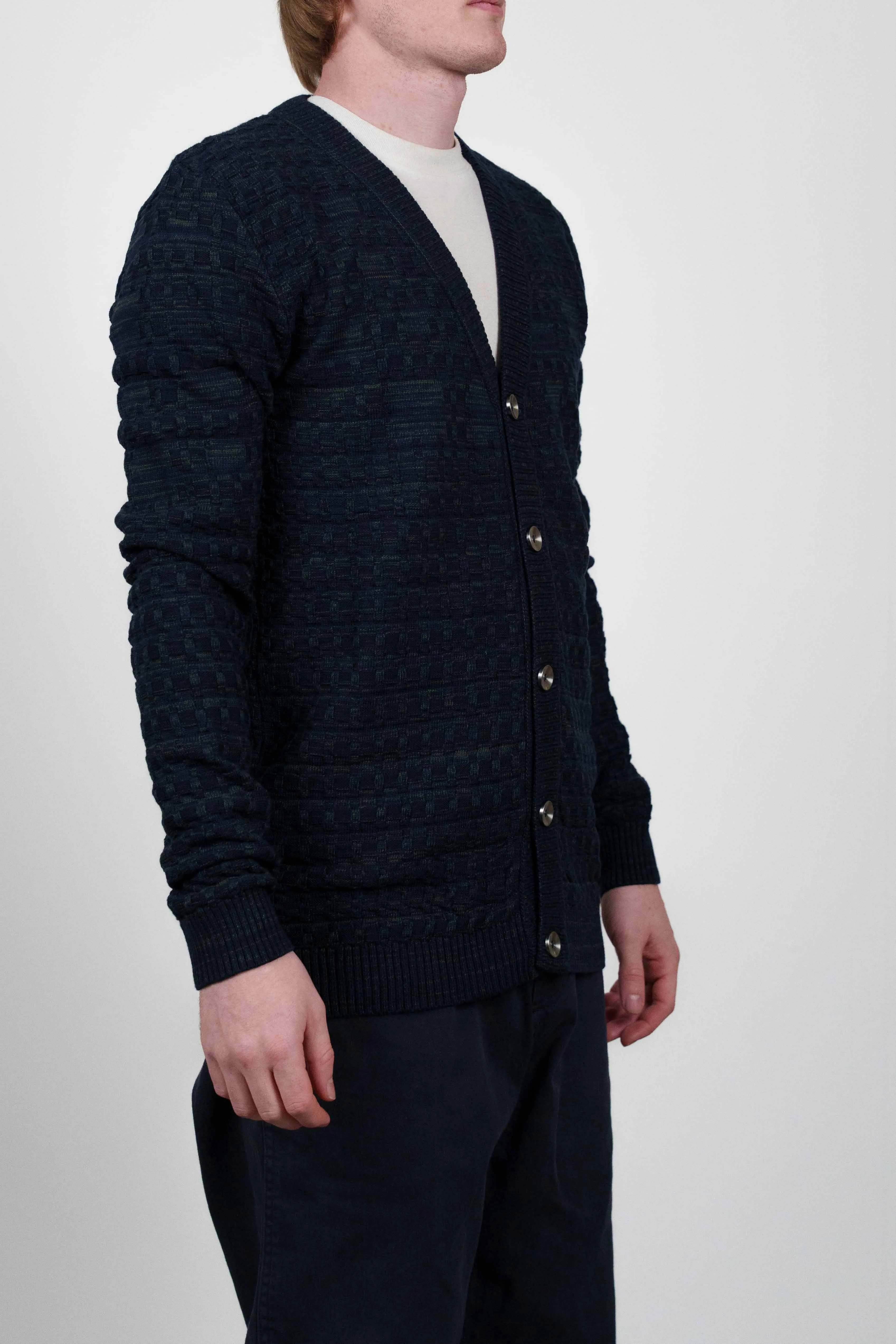 BABEL cardigan, medium blue mix sold by S.N.S HERNING product image thumbnail 2