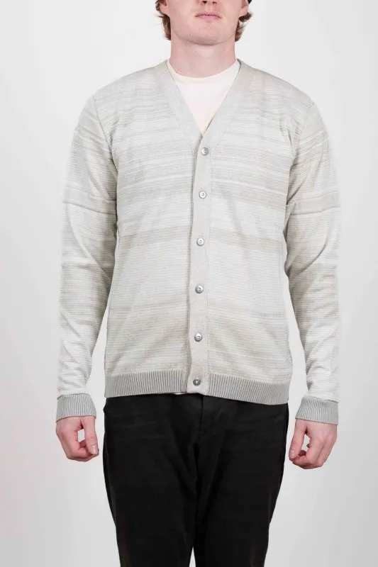 ITERATION cardigan, grey melange sold by S.N.S HERNING
