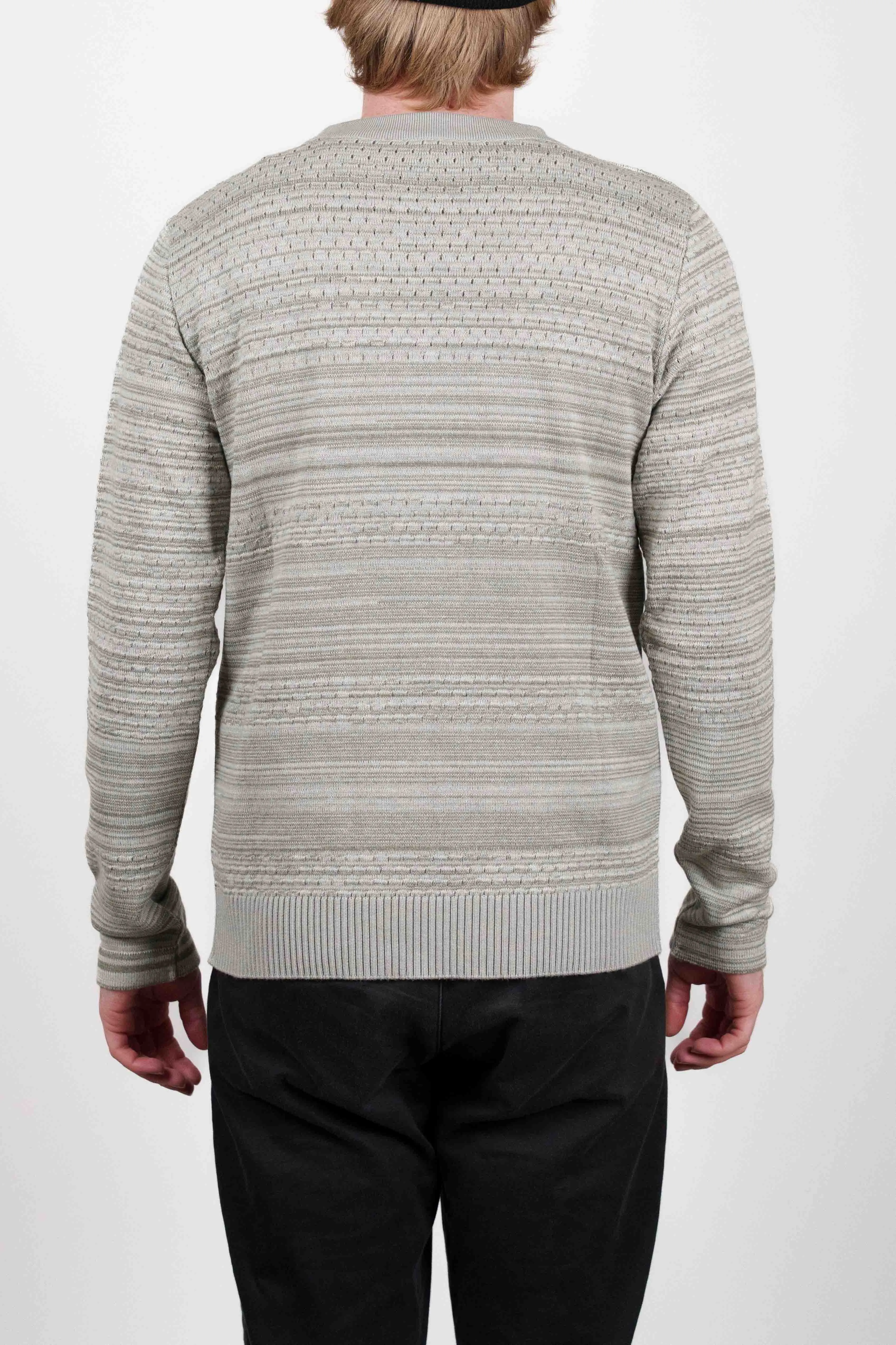 TROPE sweater, grey melange sold by S.N.S HERNING product image thumbnail 4