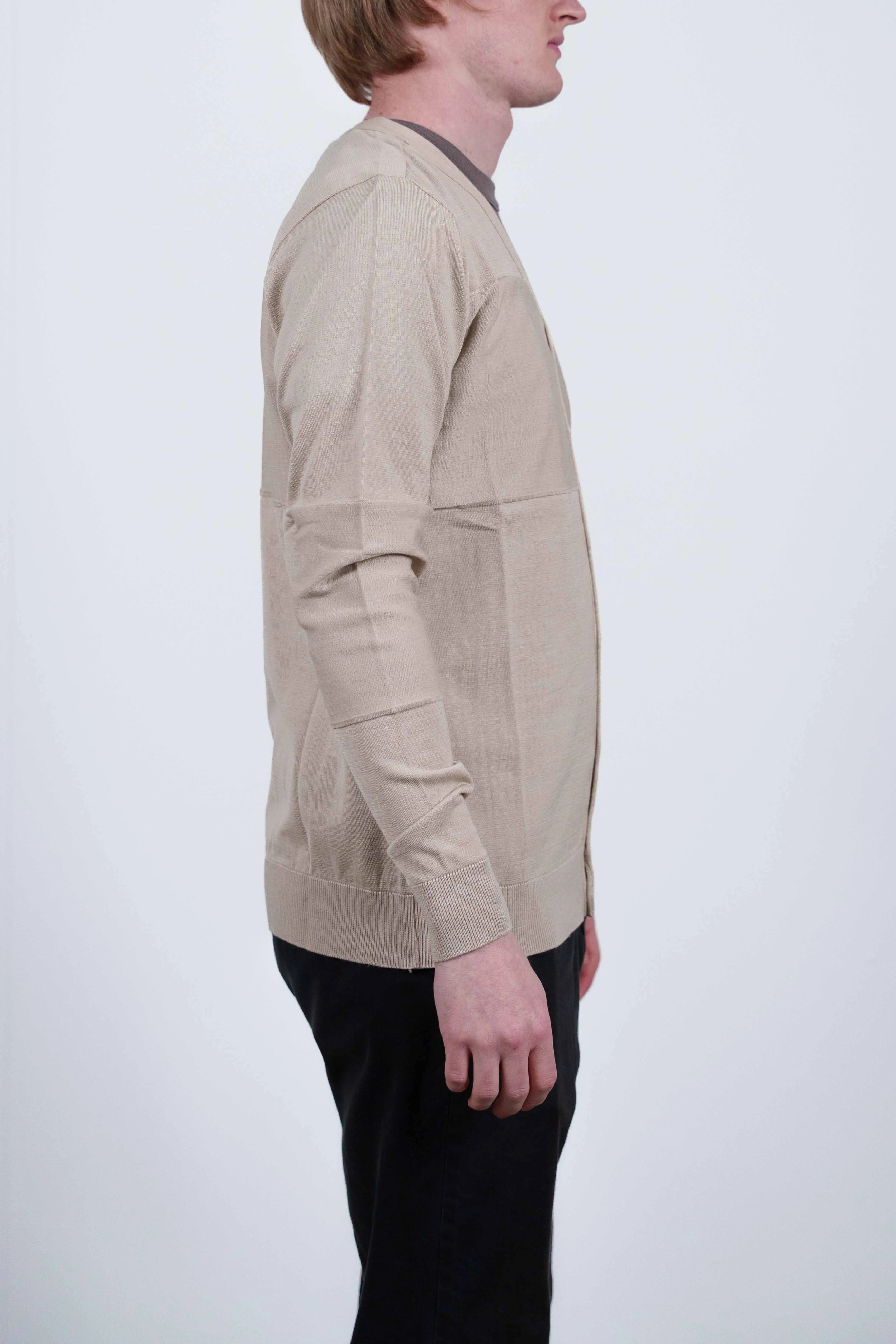 EXIT cardigan, desert sand sold by S.N.S HERNING product image thumbnail 3