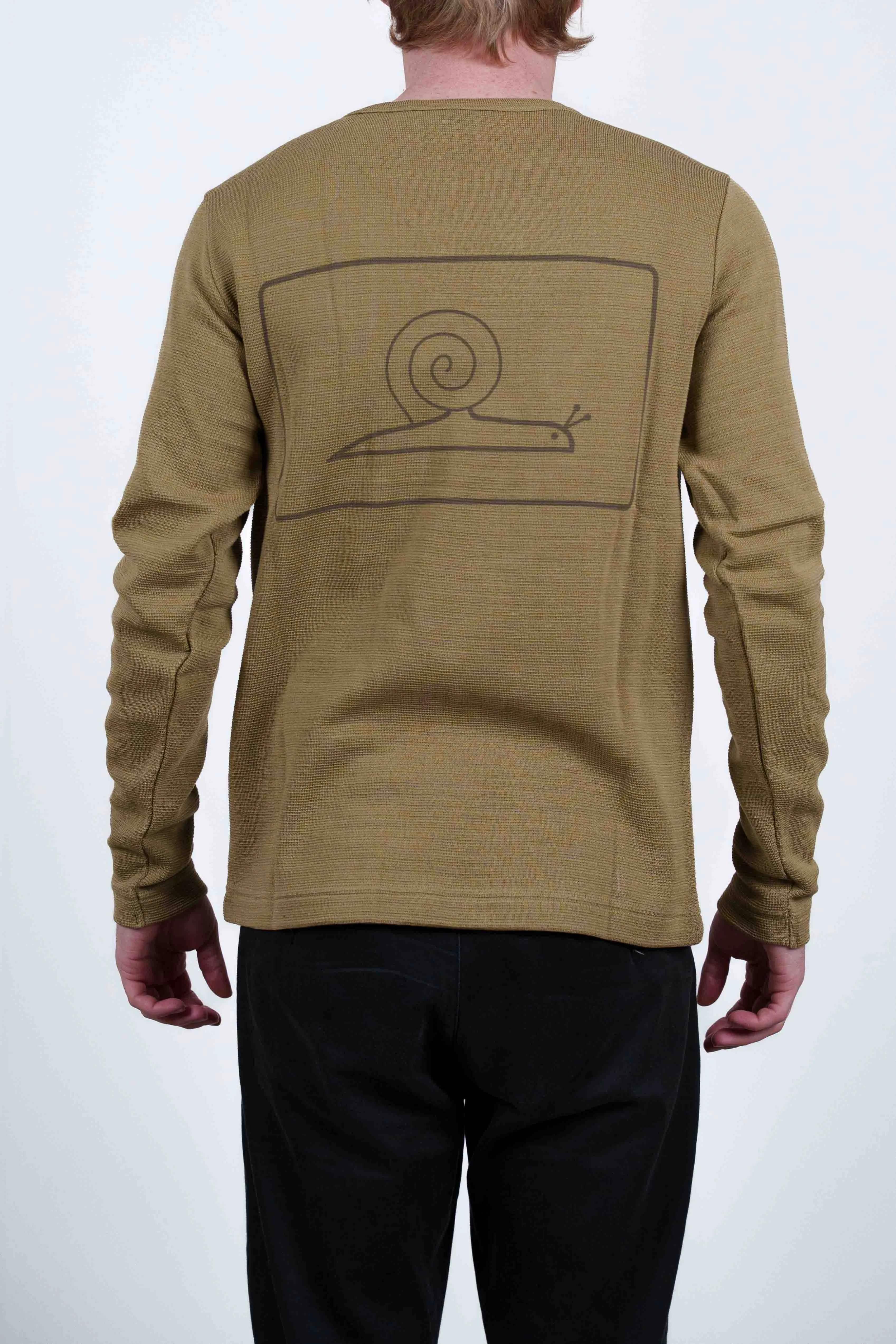 PACE crew neck, army camel sold by S.N.S HERNING product image thumbnail 4
