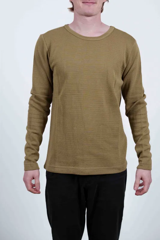 PACE crew neck, army camel sold by S.N.S HERNING
