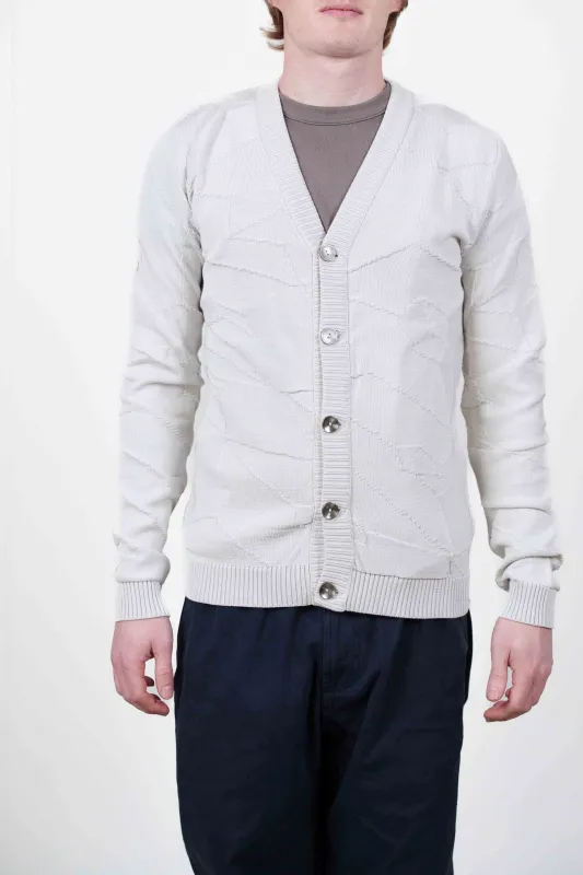 SKIP cardigan, clear grey sold by S.N.S HERNING