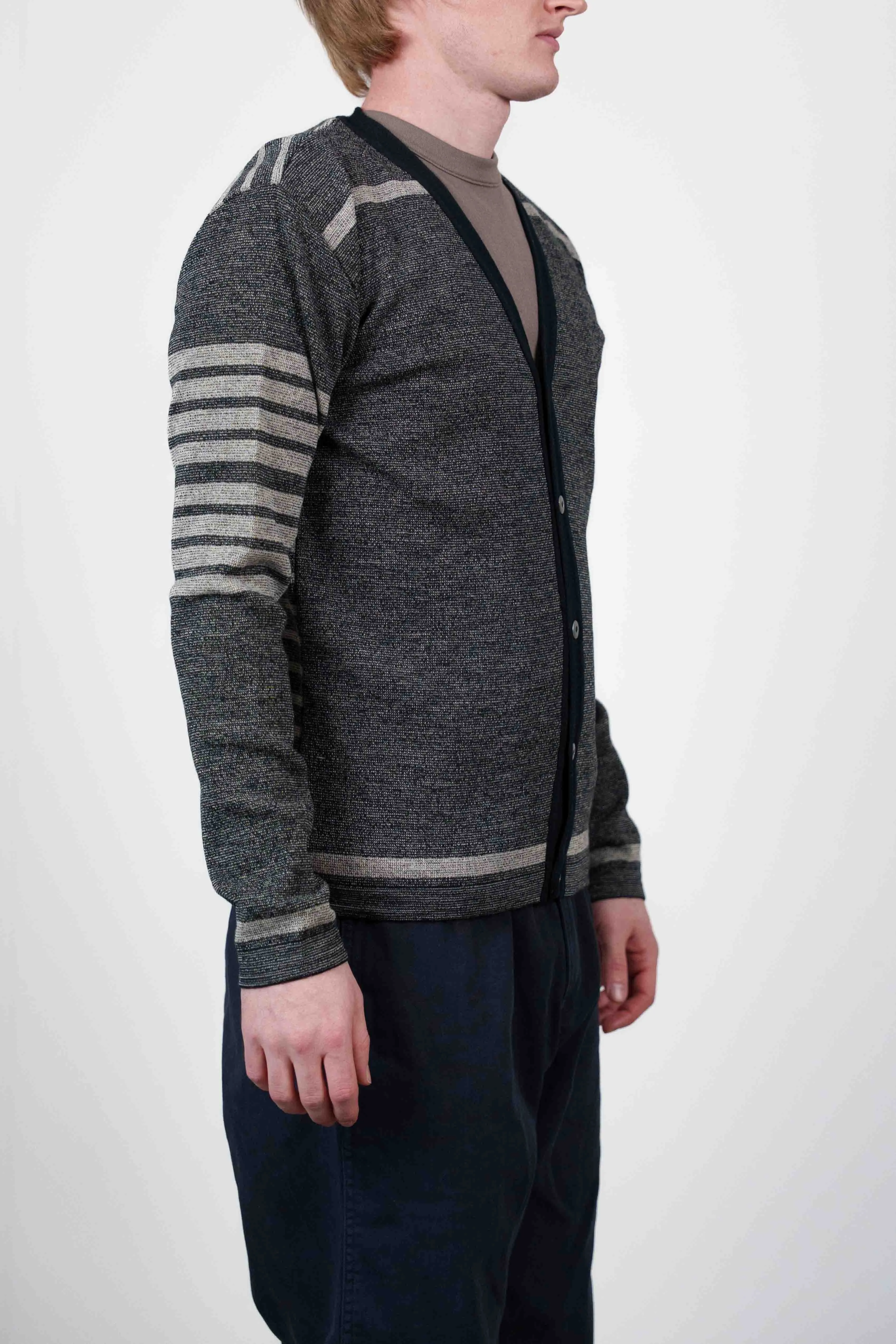 INTEGRAL cardigan, black noise combo sold by S.N.S HERNING product image thumbnail 2