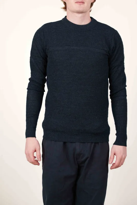 TRANSPARENT sweater, ocean blue sold by S.N.S HERNING