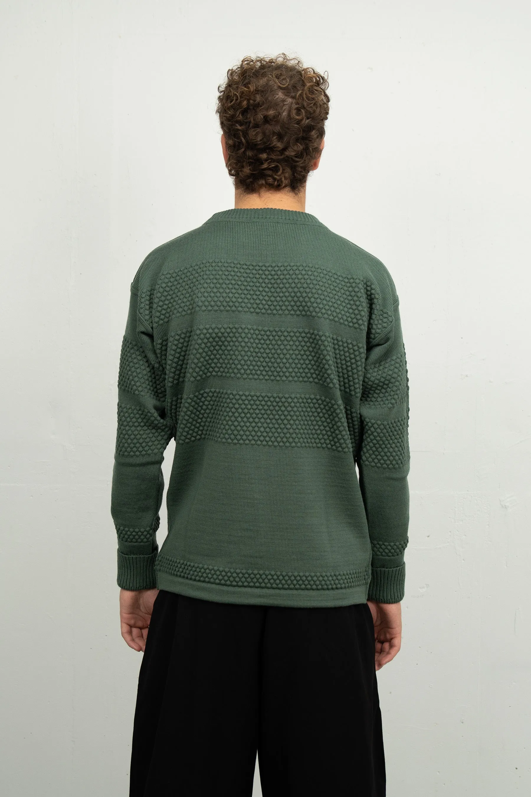 FISHERMAN crew neck | rund hals, copper green sold by S.N.S HERNING product image thumbnail 5
