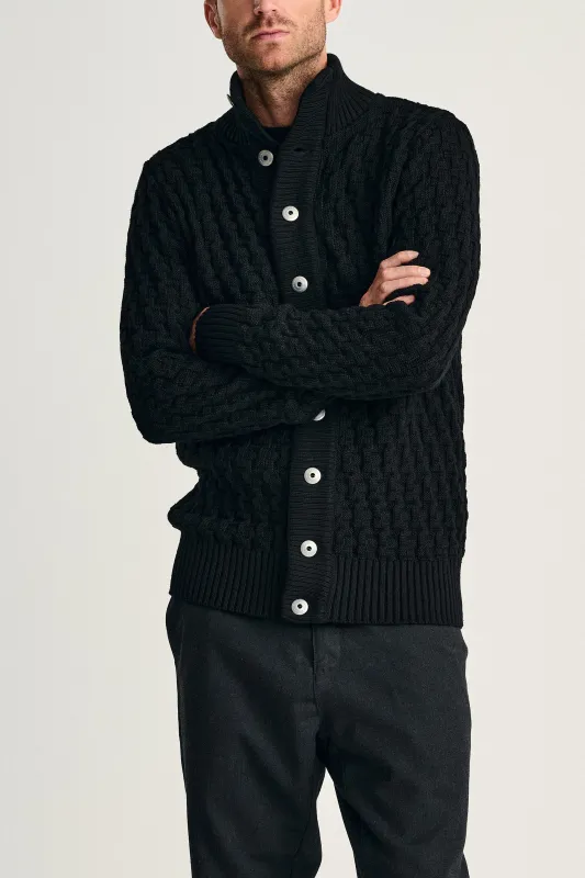 STARK cardigan, black void made by S.N.S HERNING