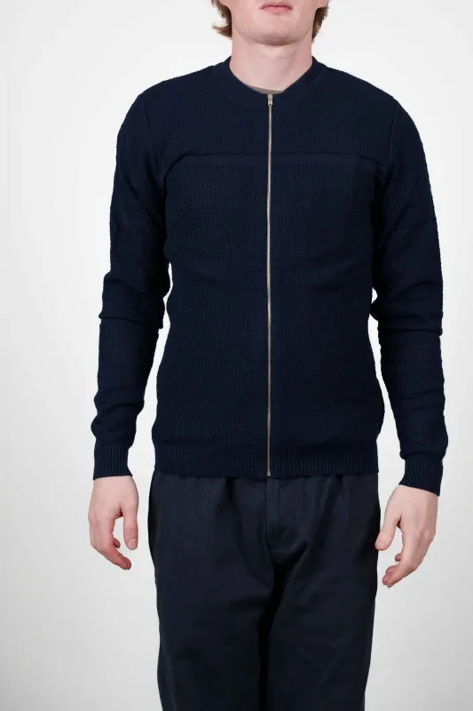 TRANSPARENT jacket, compact blue made by S.N.S HERNING