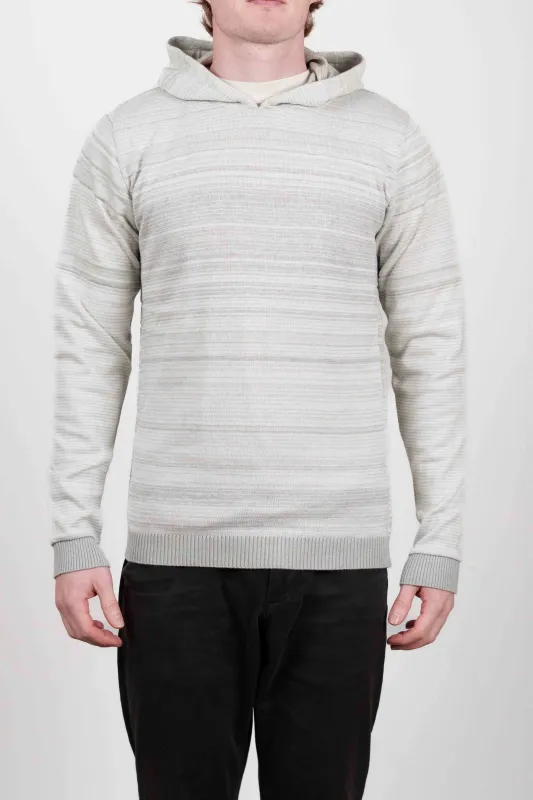 ITERATION hoodie, grey melange sold by S.N.S HERNING