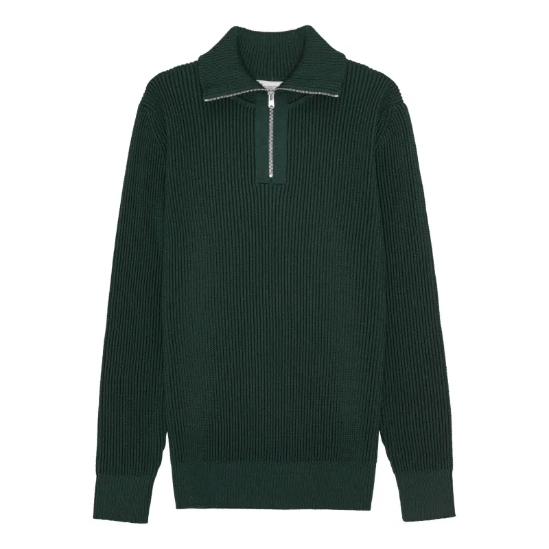 FENDER-III short zip | kort lynlås, thunder green (f) sold by S.N.S HERNING