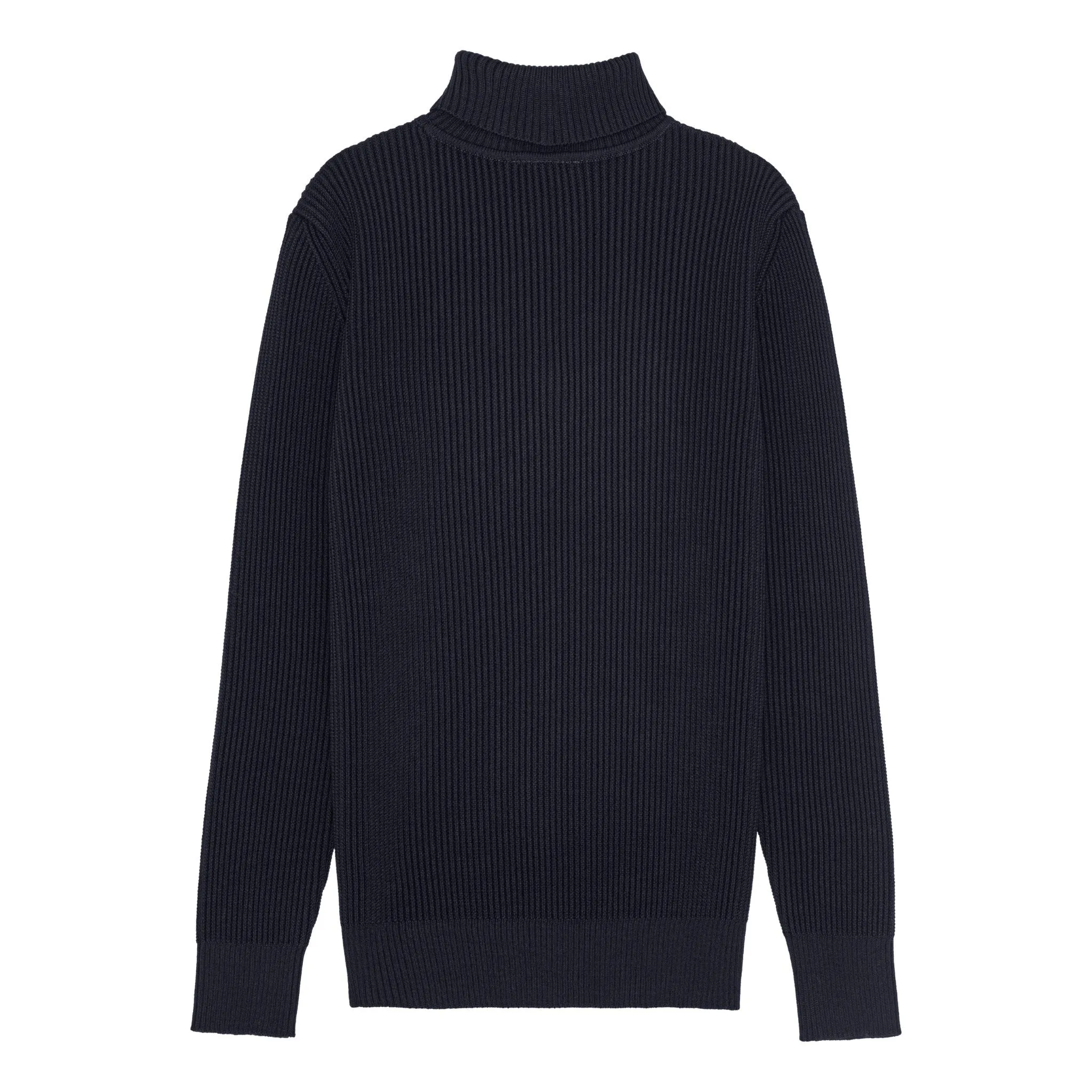 FENDER-III sweater | høj hals, navy blue (f) sold by S.N.S HERNING product image thumbnail 2