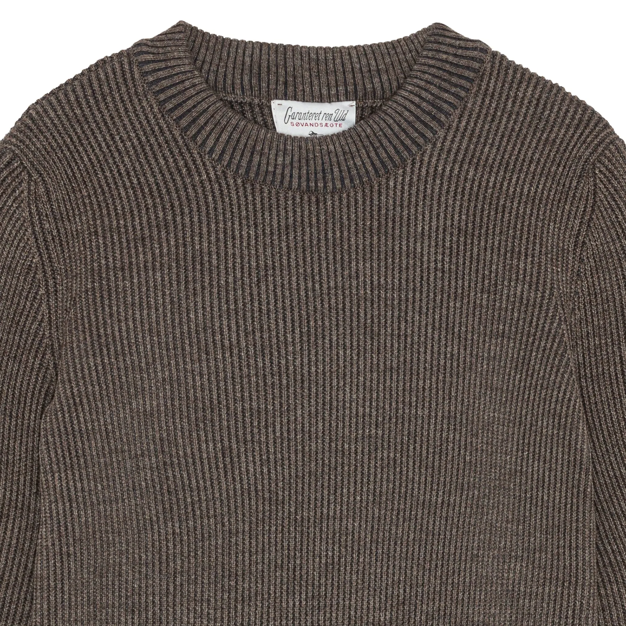 FENDER-III crew neck | rund hals, terra brown (f) sold by S.N.S HERNING product image thumbnail 3