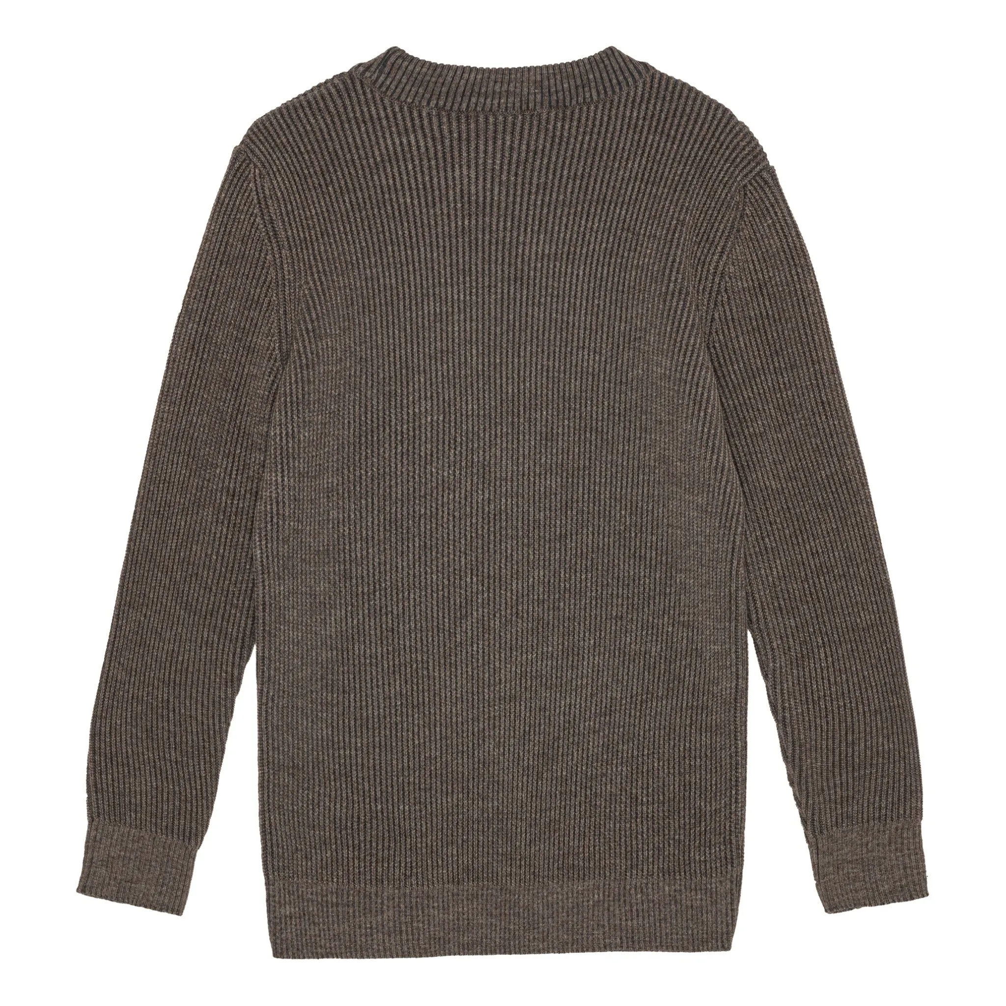FENDER-III crew neck | rund hals, terra brown (f) sold by S.N.S HERNING product image thumbnail 2