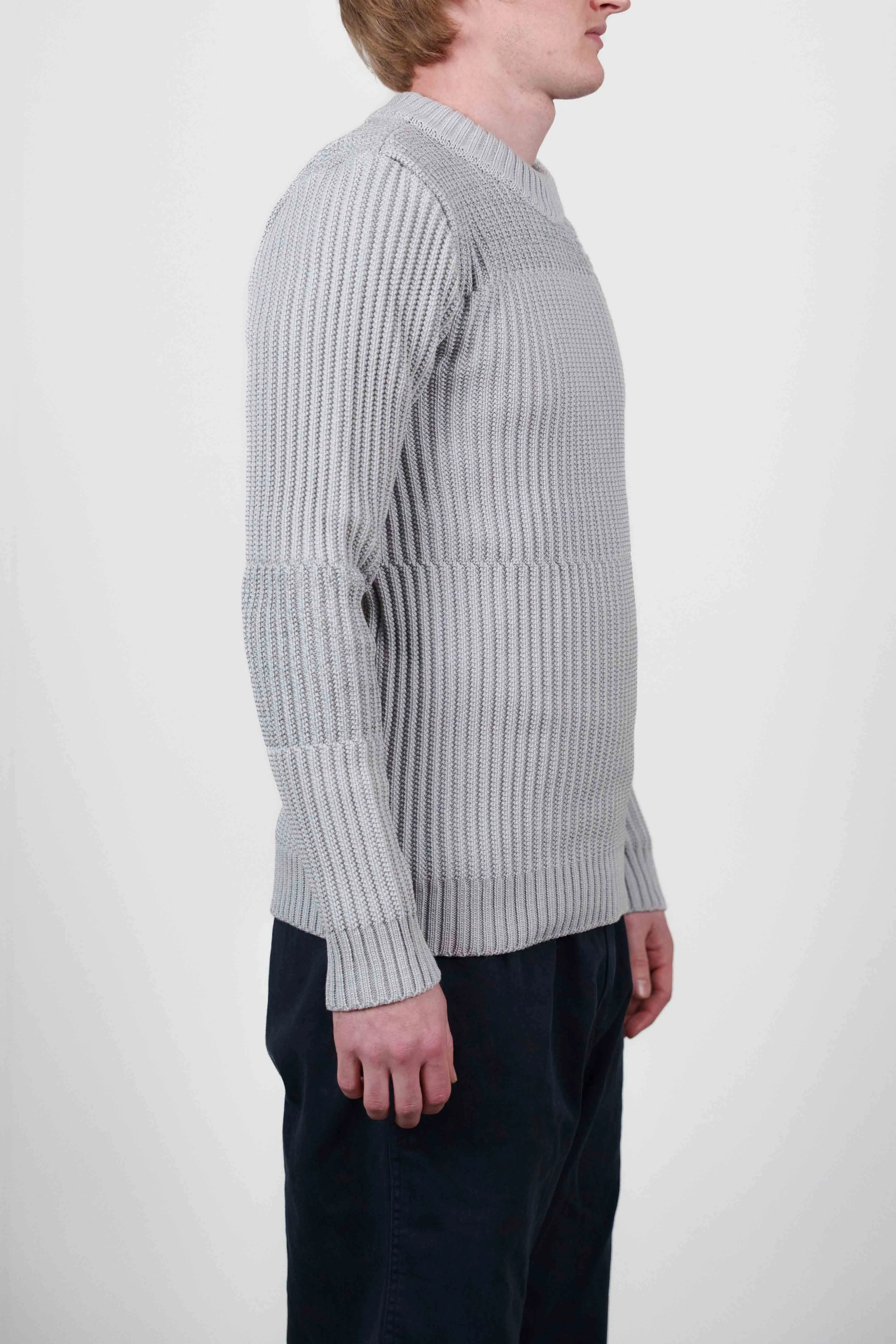 NONIUS crew neck, phoenix grey sold by S.N.S HERNING product image thumbnail 2