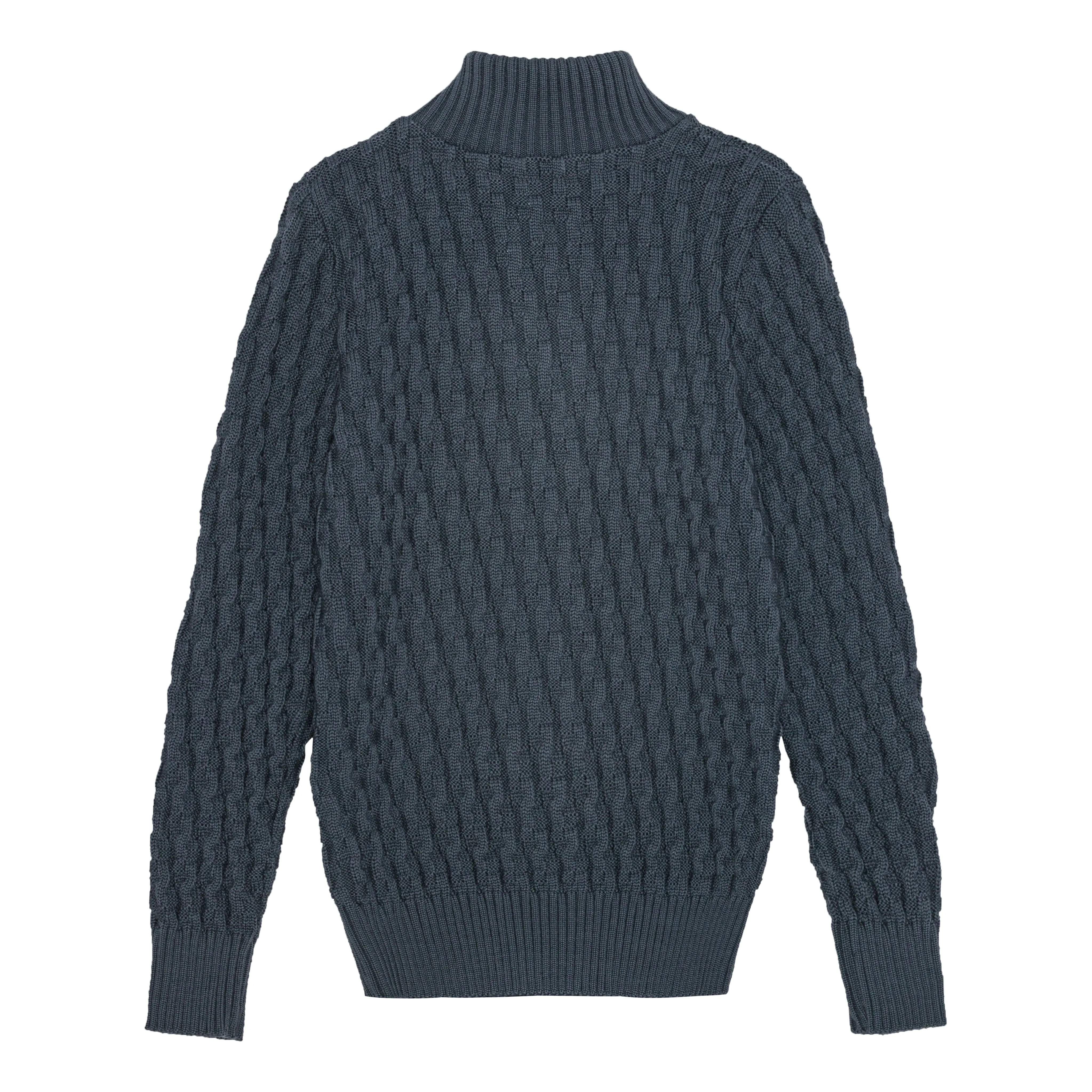 STARK cardigan, faded mineral blue sold by S.N.S HERNING product image thumbnail 3